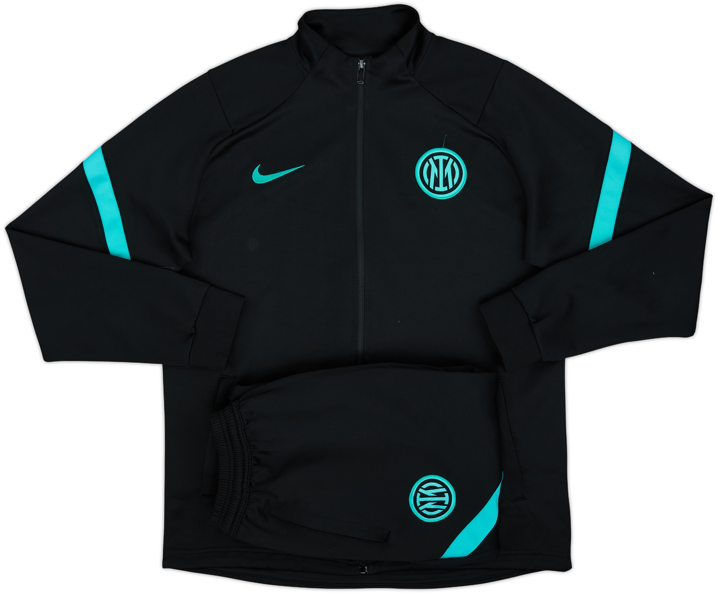 2021-22 Inter Milan Nike Tracksuit - 9/10 - (XL)