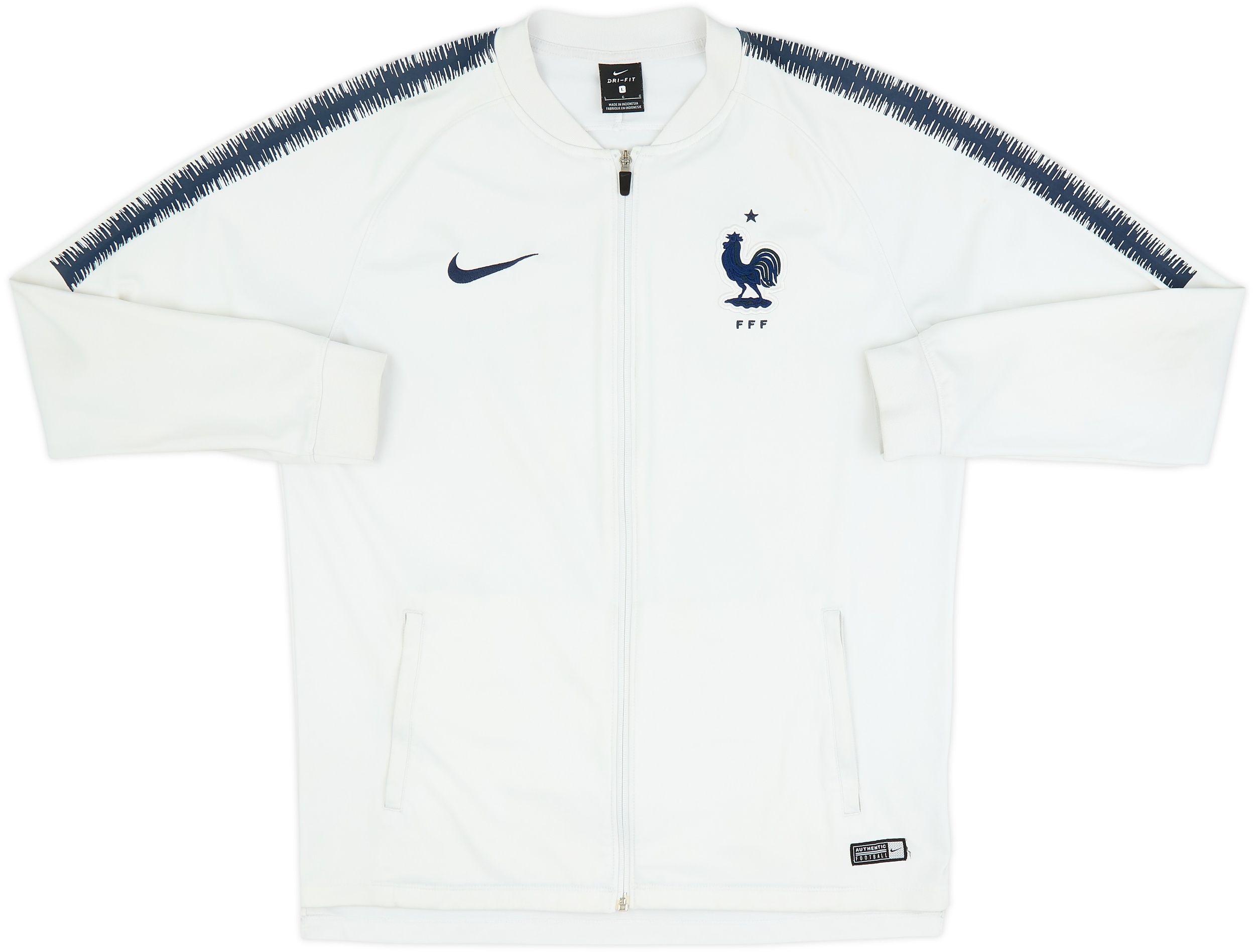 2018-19 France Nike Track Jacket - 7/10 - (L)