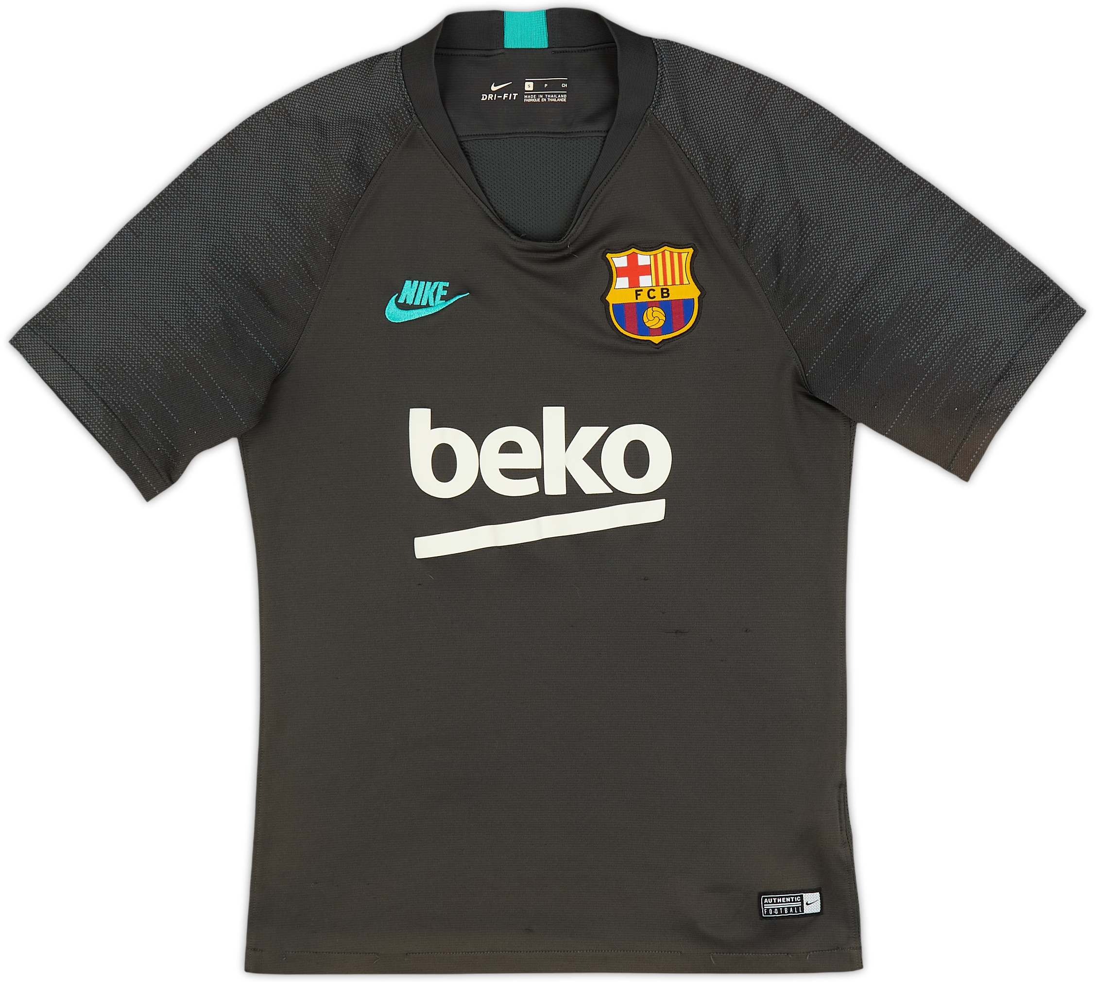 2019-20 Barcelona Nike Training Shirt - 8/10 - (S)