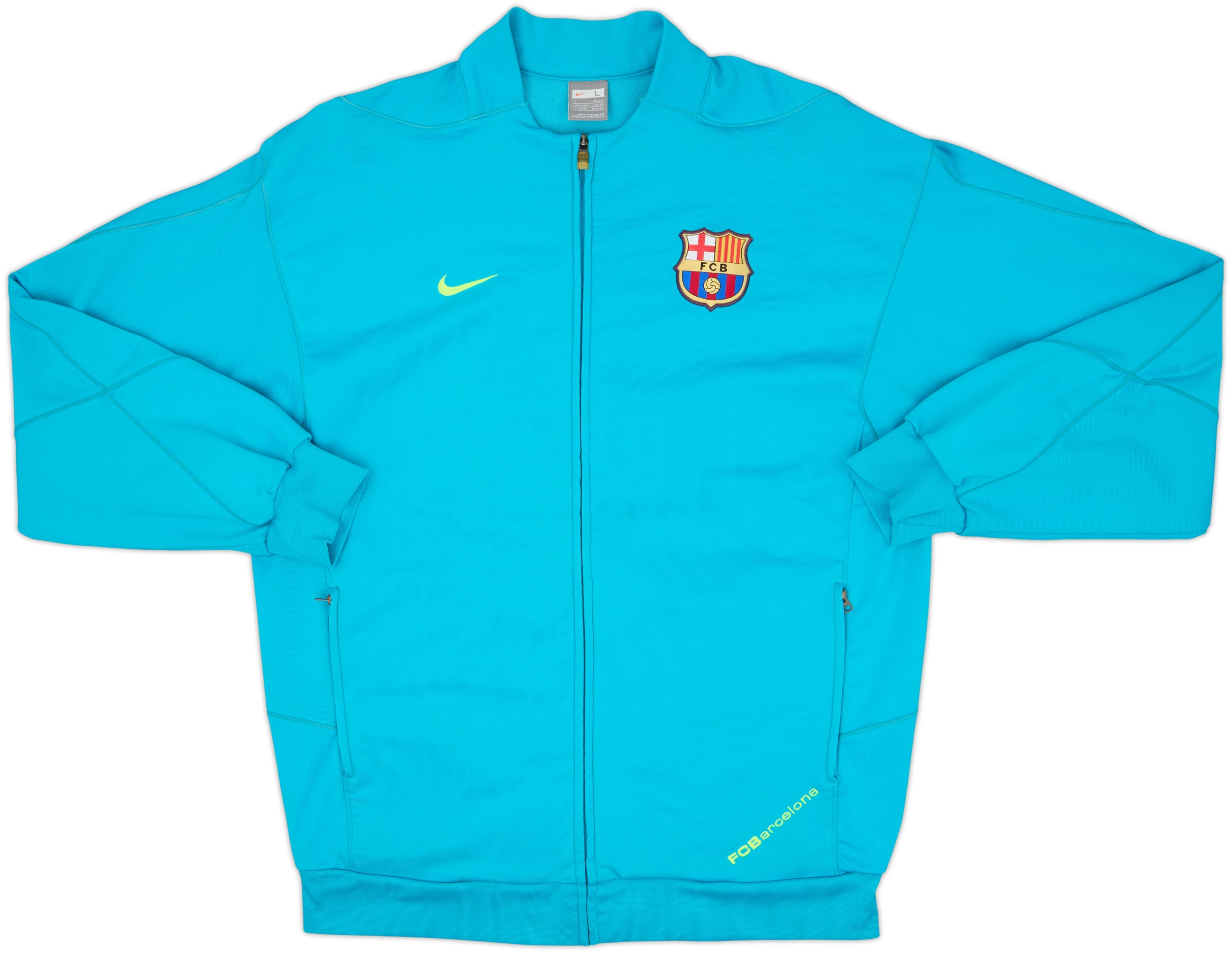 2007-08 Barcelona Nike Track Jacket - 7/10 - (L)