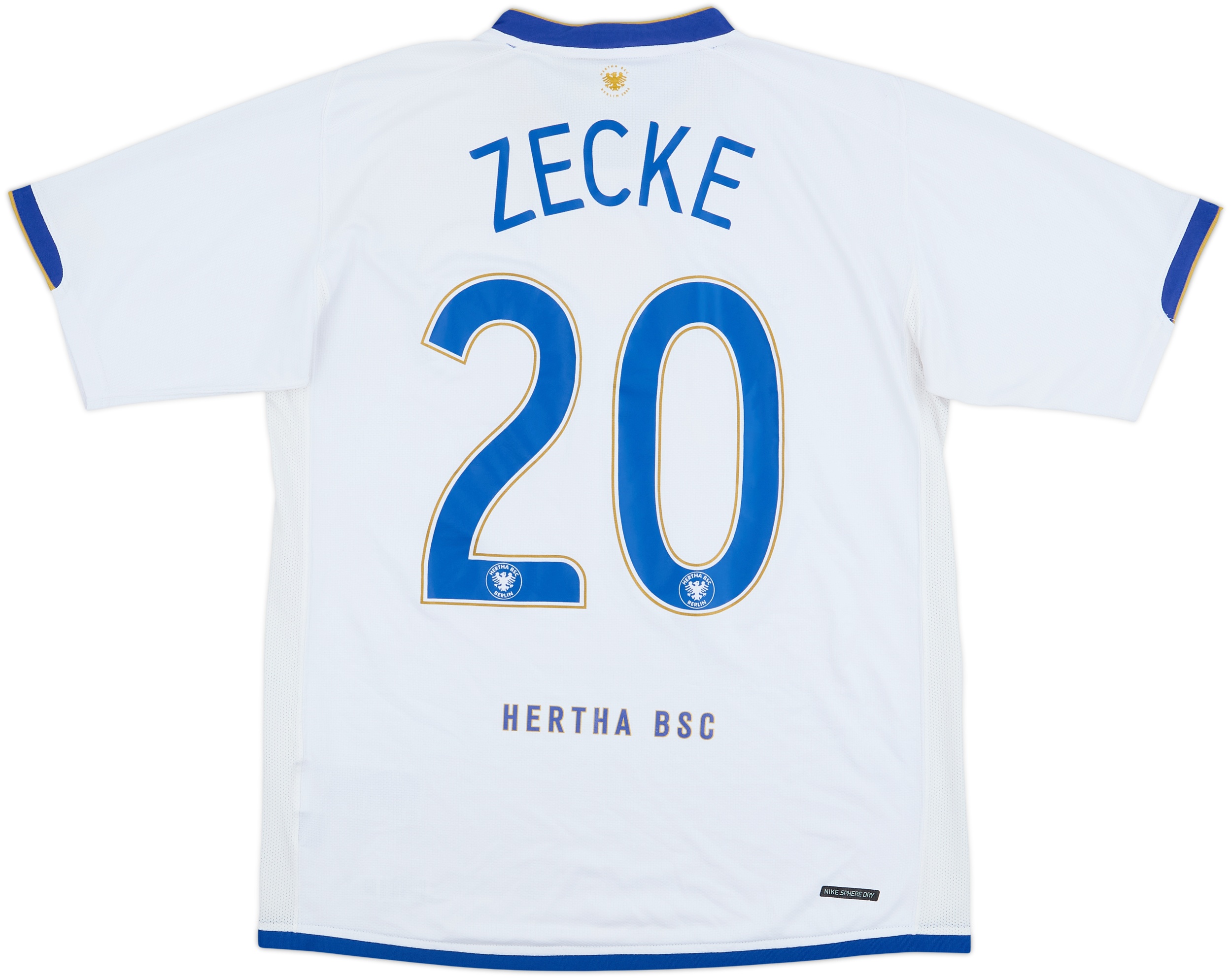 2006-07 Hertha Berlin Away Shirt Zecke #20 - 6/10 - (M)