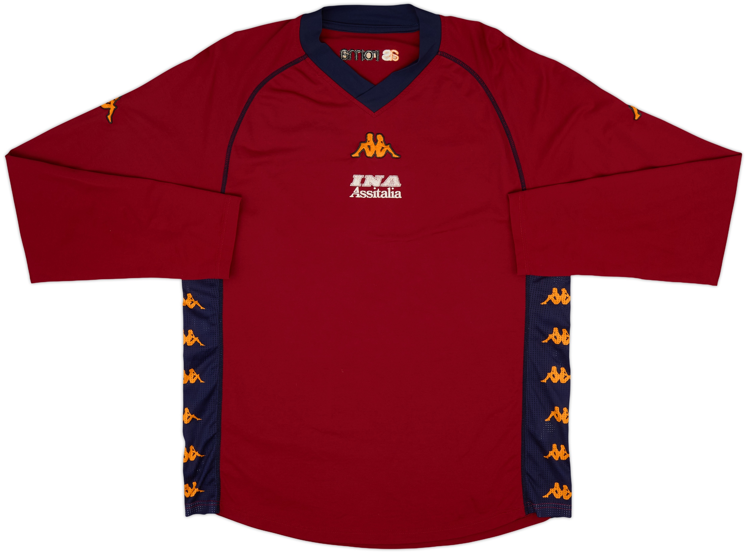 2000-01 Roma Kappa Training L/S Shirt - 6/10 - (XXL)