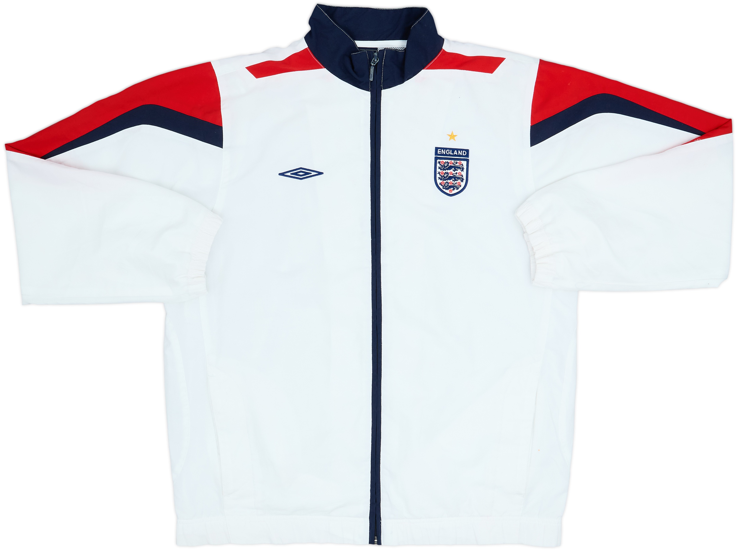 2004-05 England Umbro Track Jacket - 5/10 - (M)