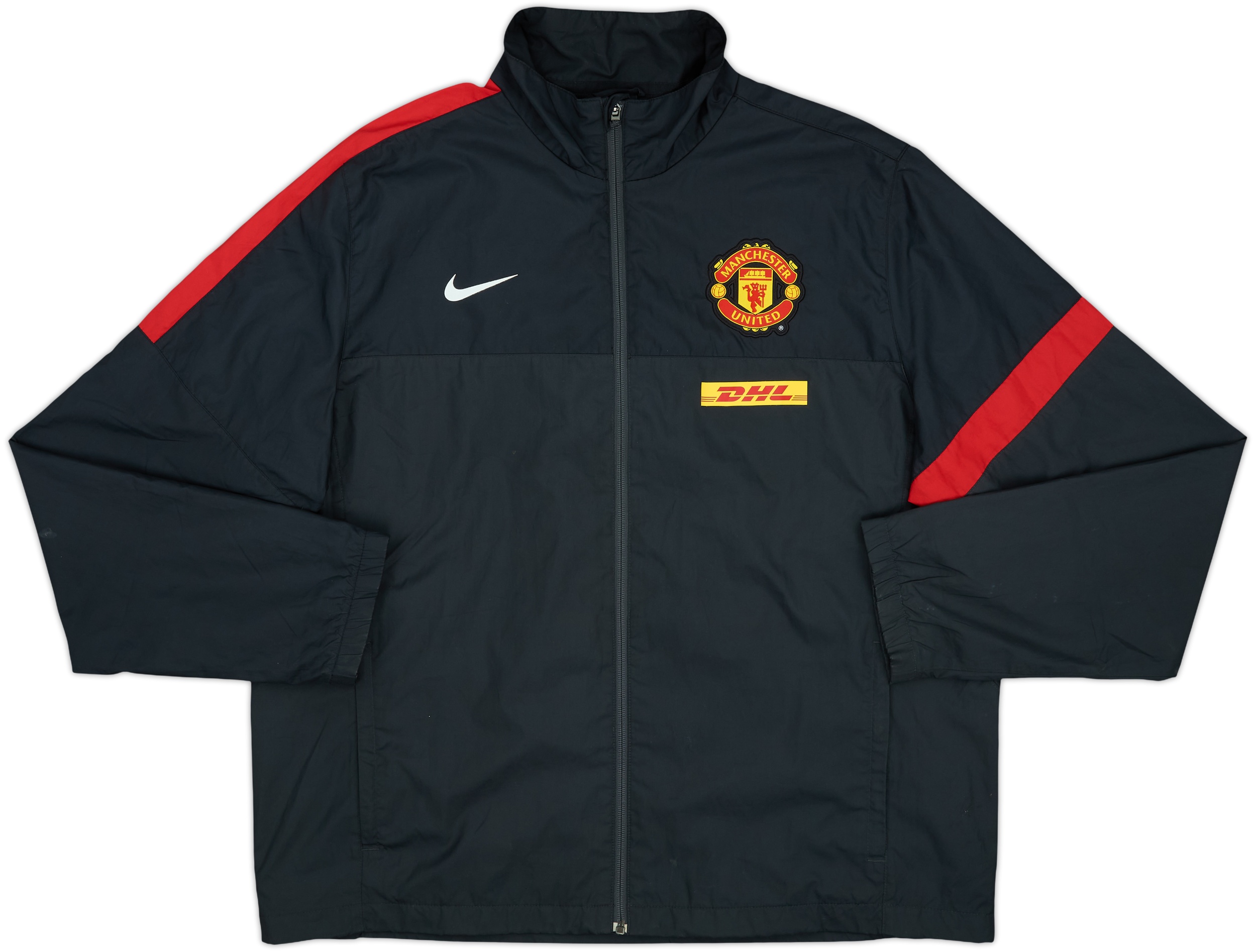 2012-13 Manchester United Nike Track Jacket - 8/10 - (XL)