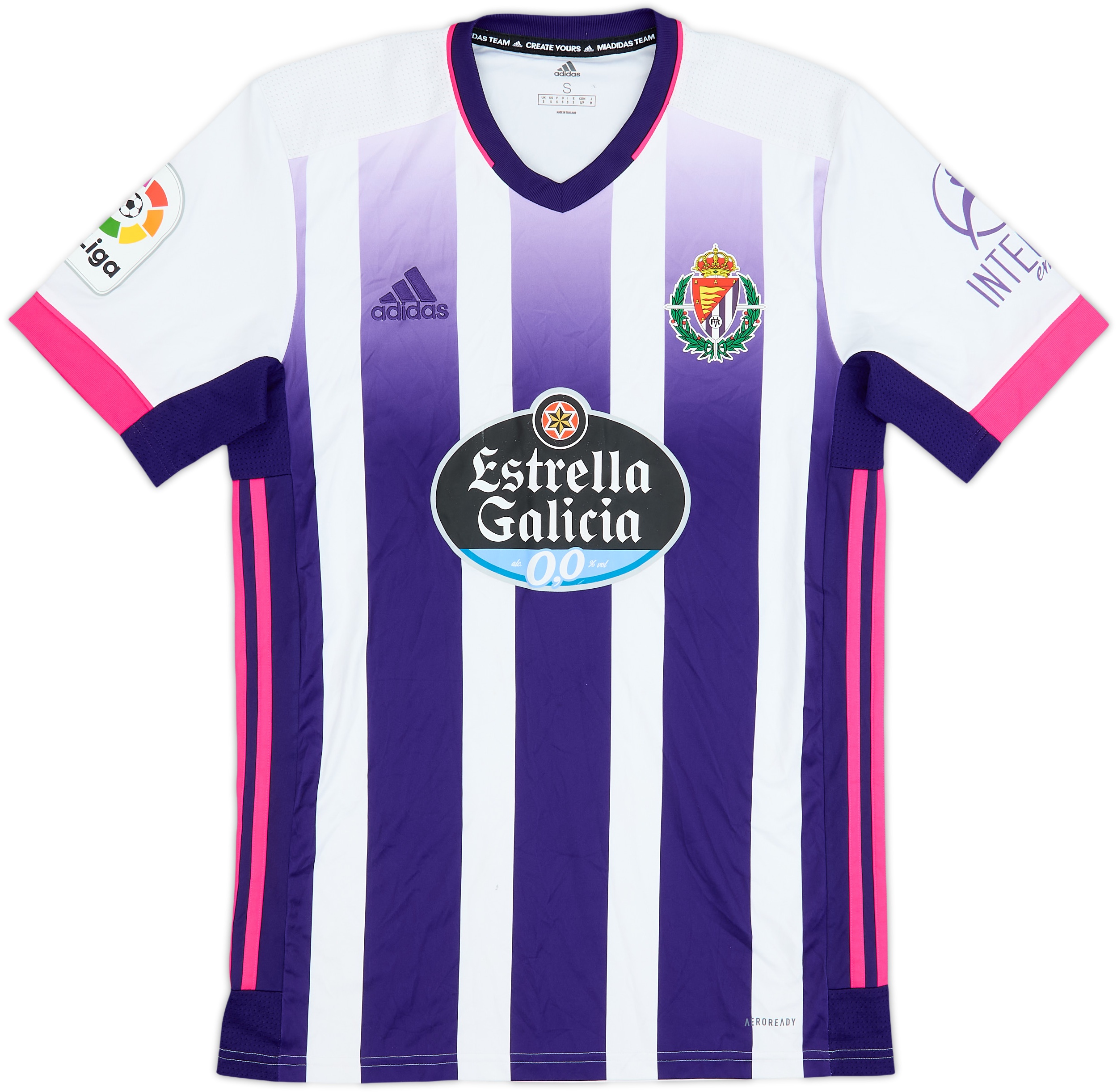 2020-21 Real Valladolid Home Shirt - 7/10 - (S)