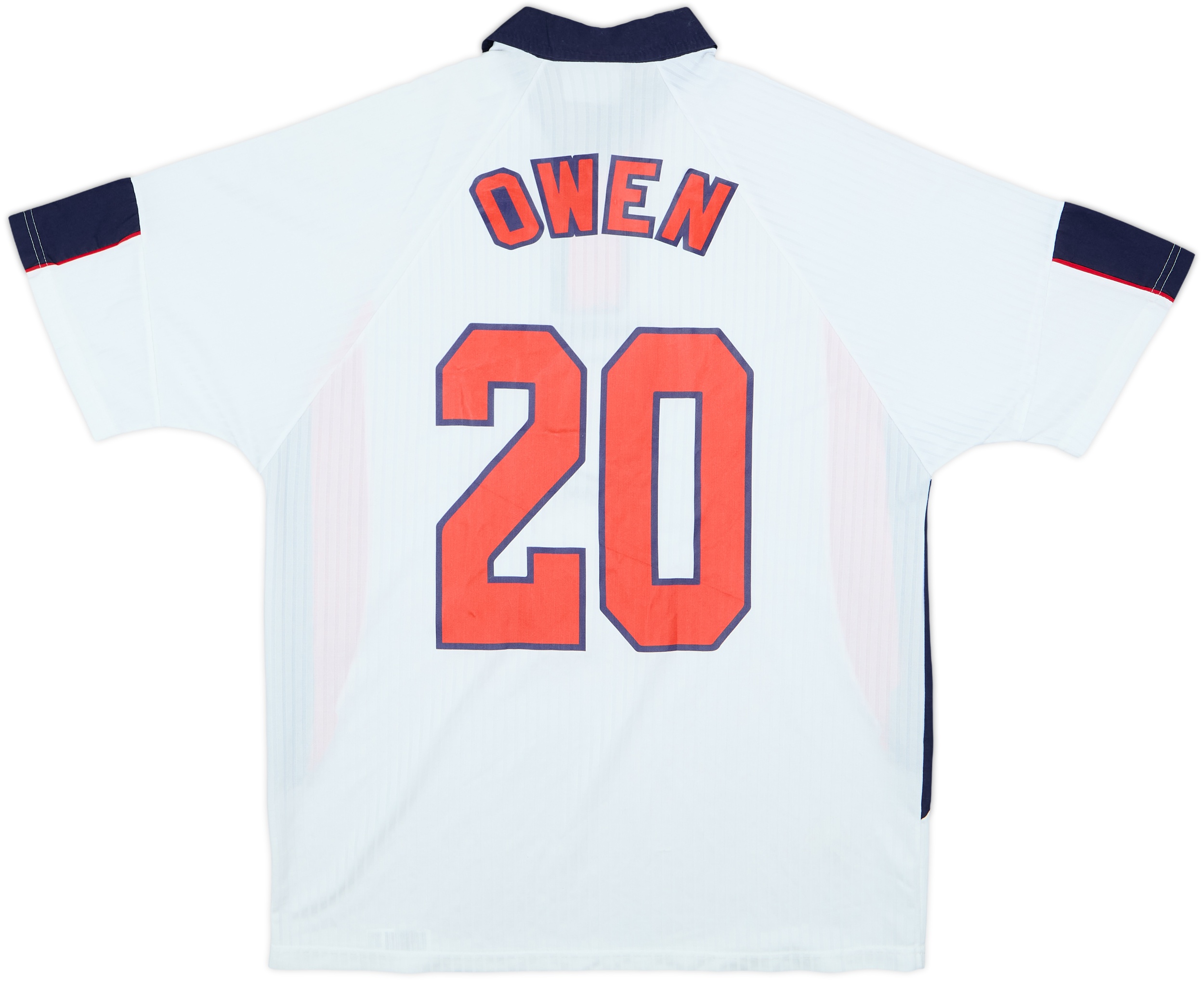1997-99 England Home Shirt Owen #10 - 7/10 - (L)