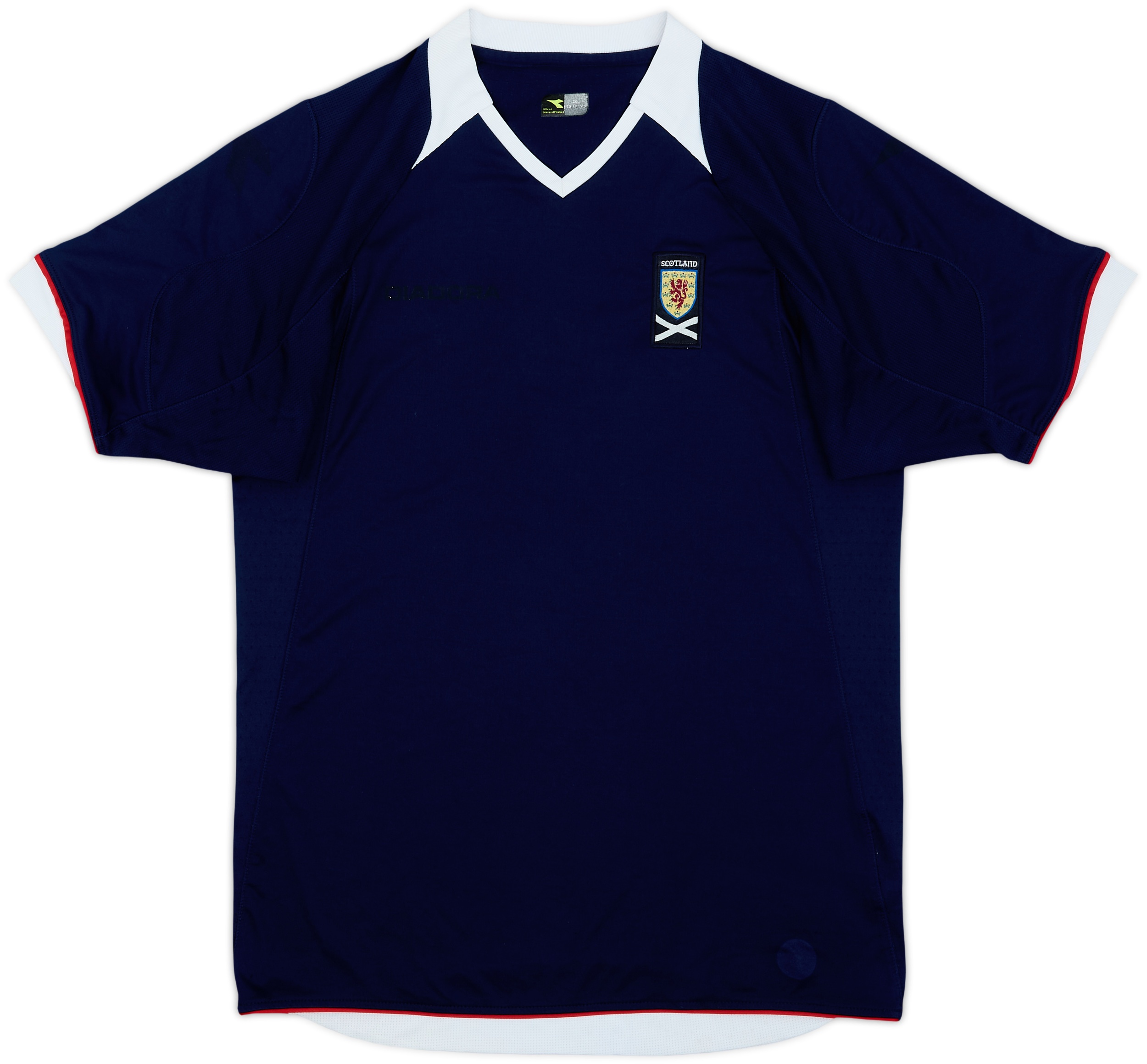 Maillot Ecosse Domicile Diadora 2008-2010 - Taille S - Manches Longues