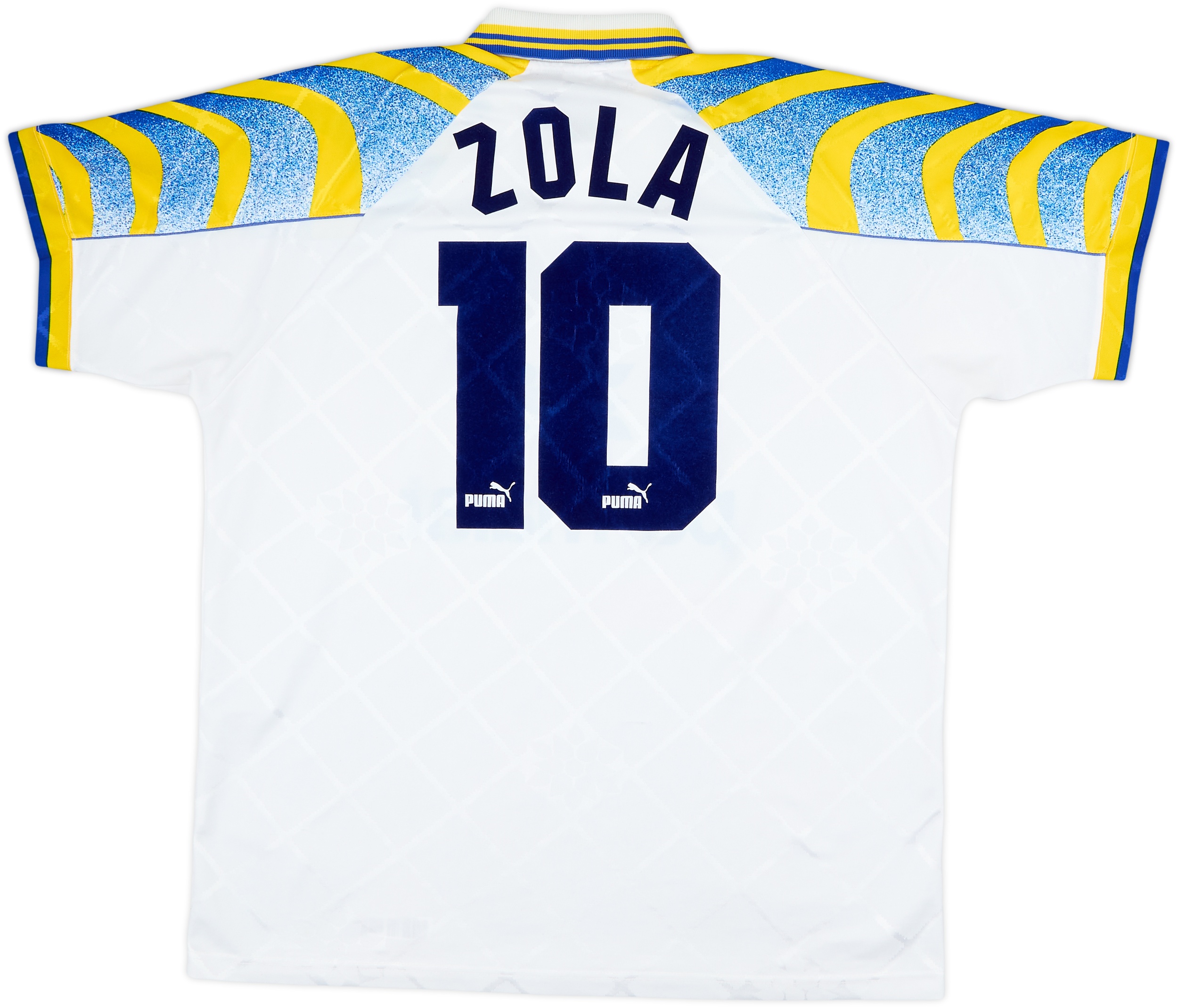 1995-97 Parma Home Shirt Zola #10 - 5/10 - (XL)
