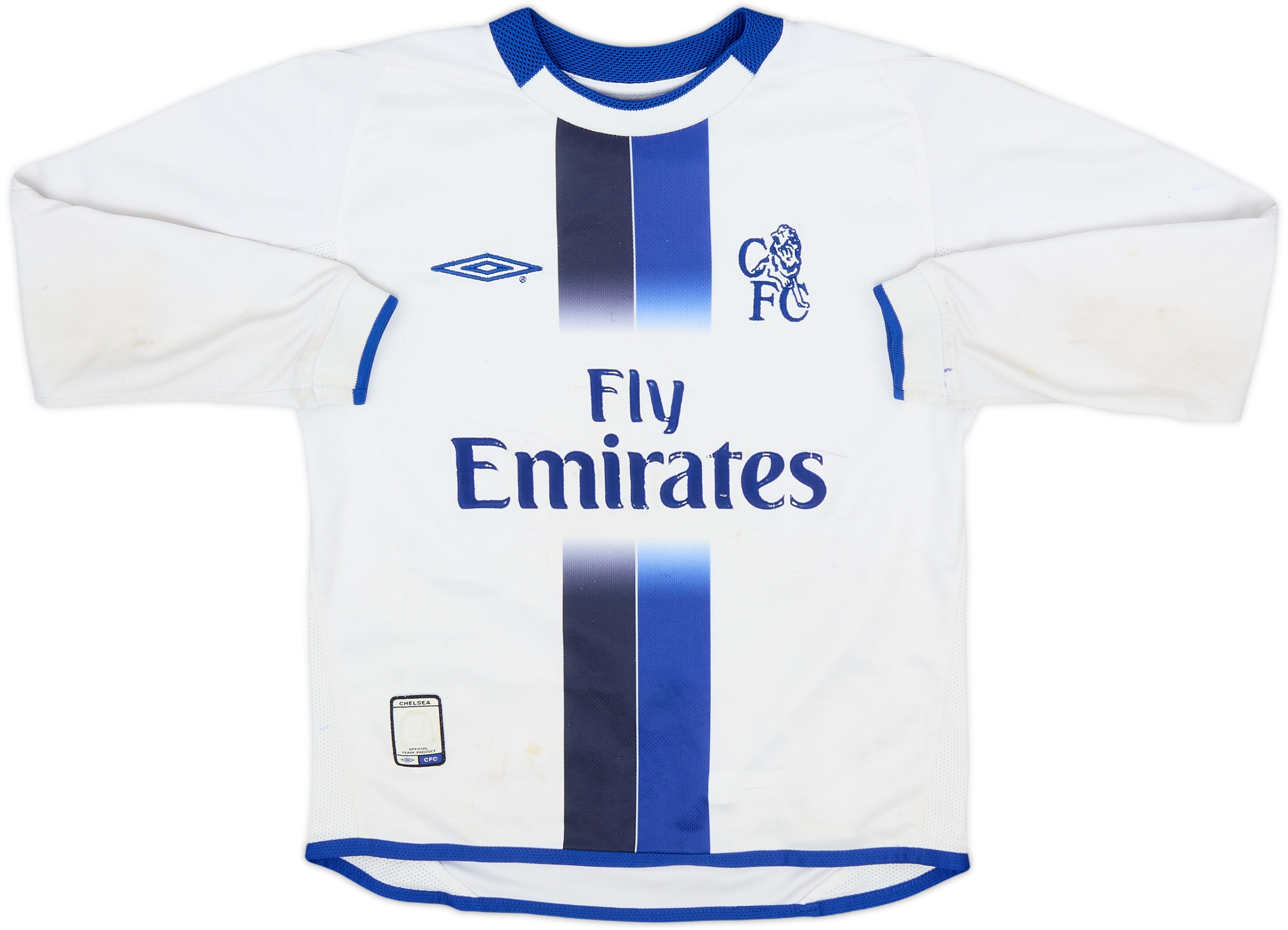 2003-05 Chelsea Away L/S Shirt - 5/10 - (S.Boys)
