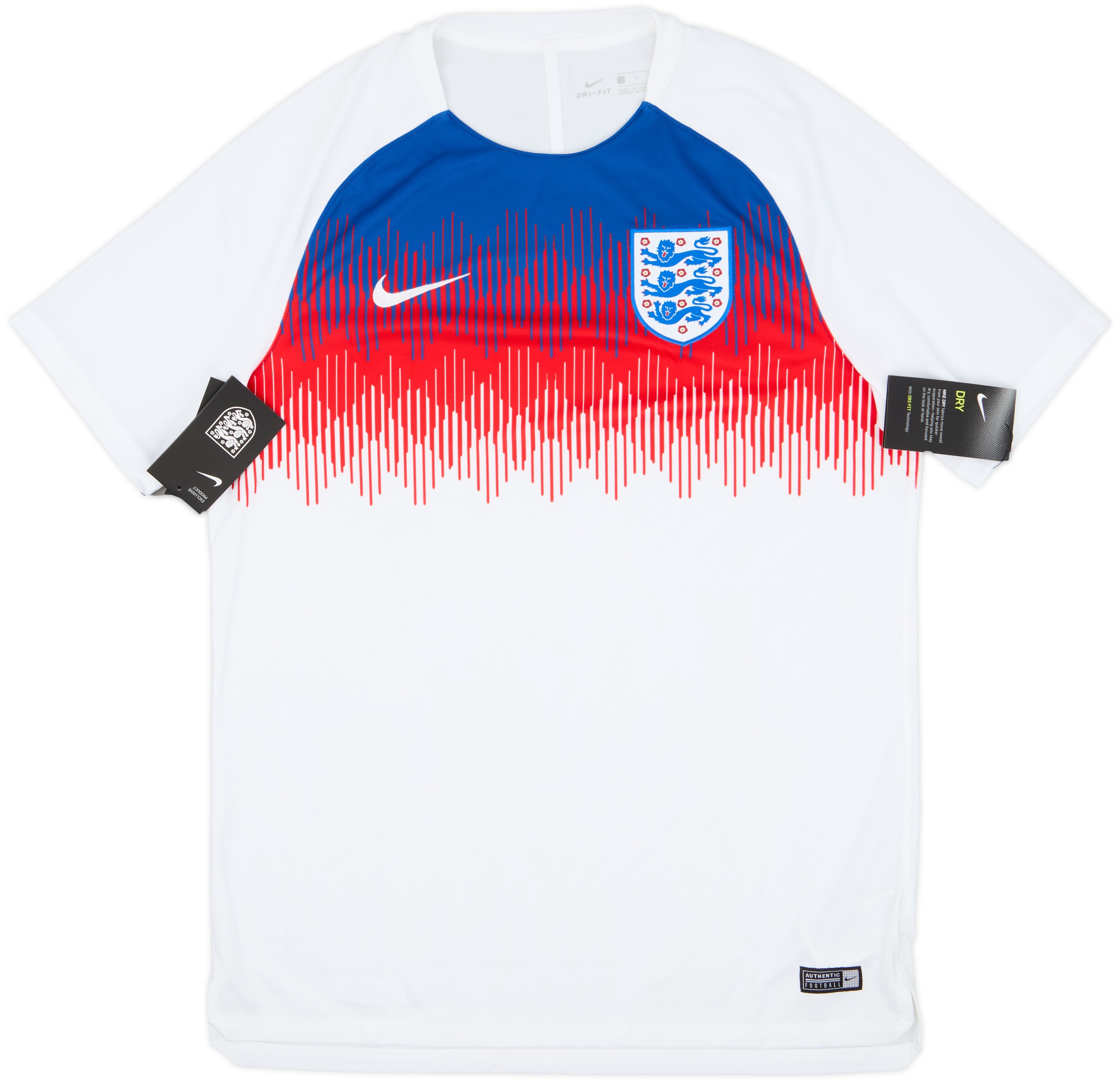 red england pre match shirt