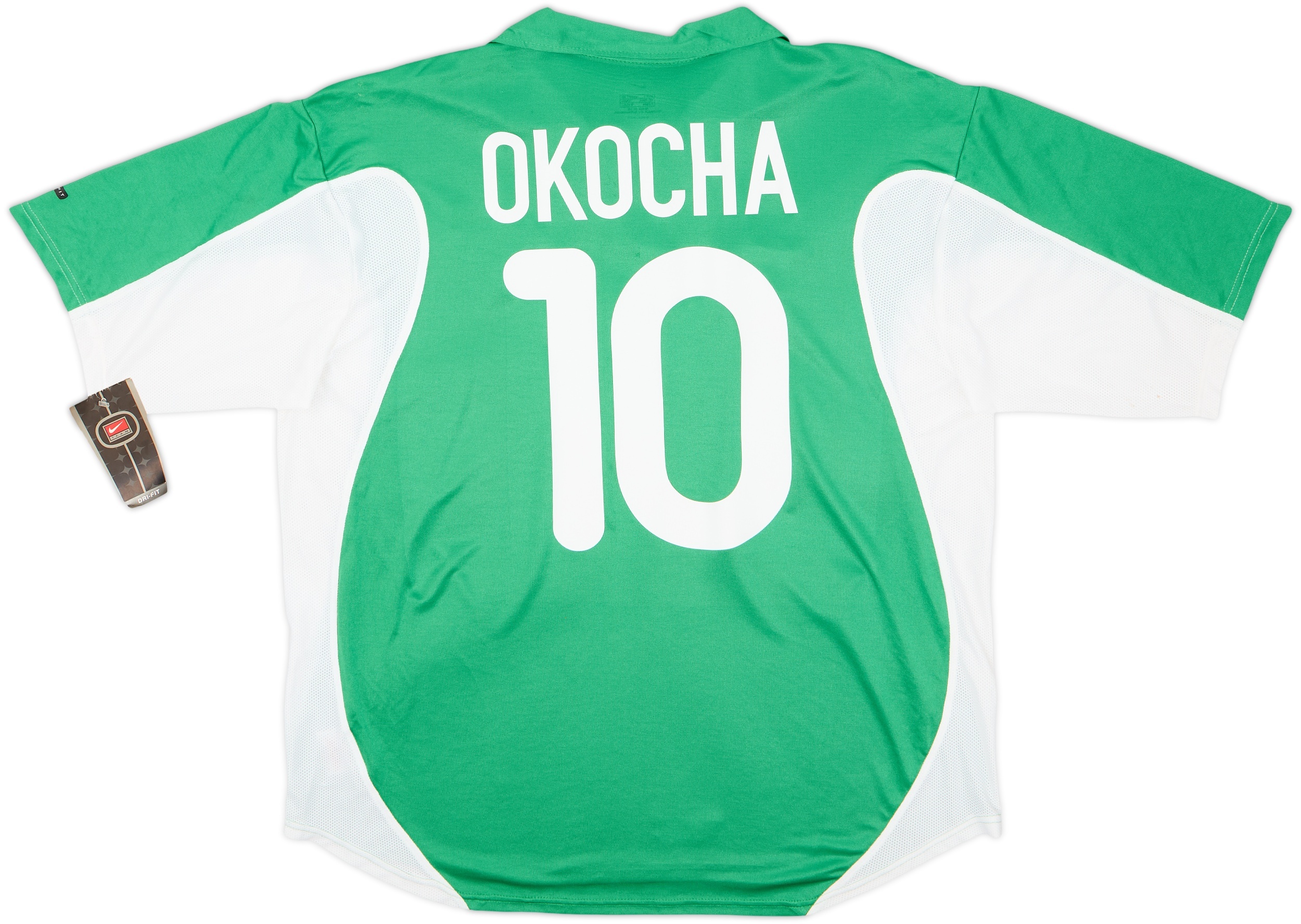 2000-01 Nigeria Home Shirt Okocha #10 (L)