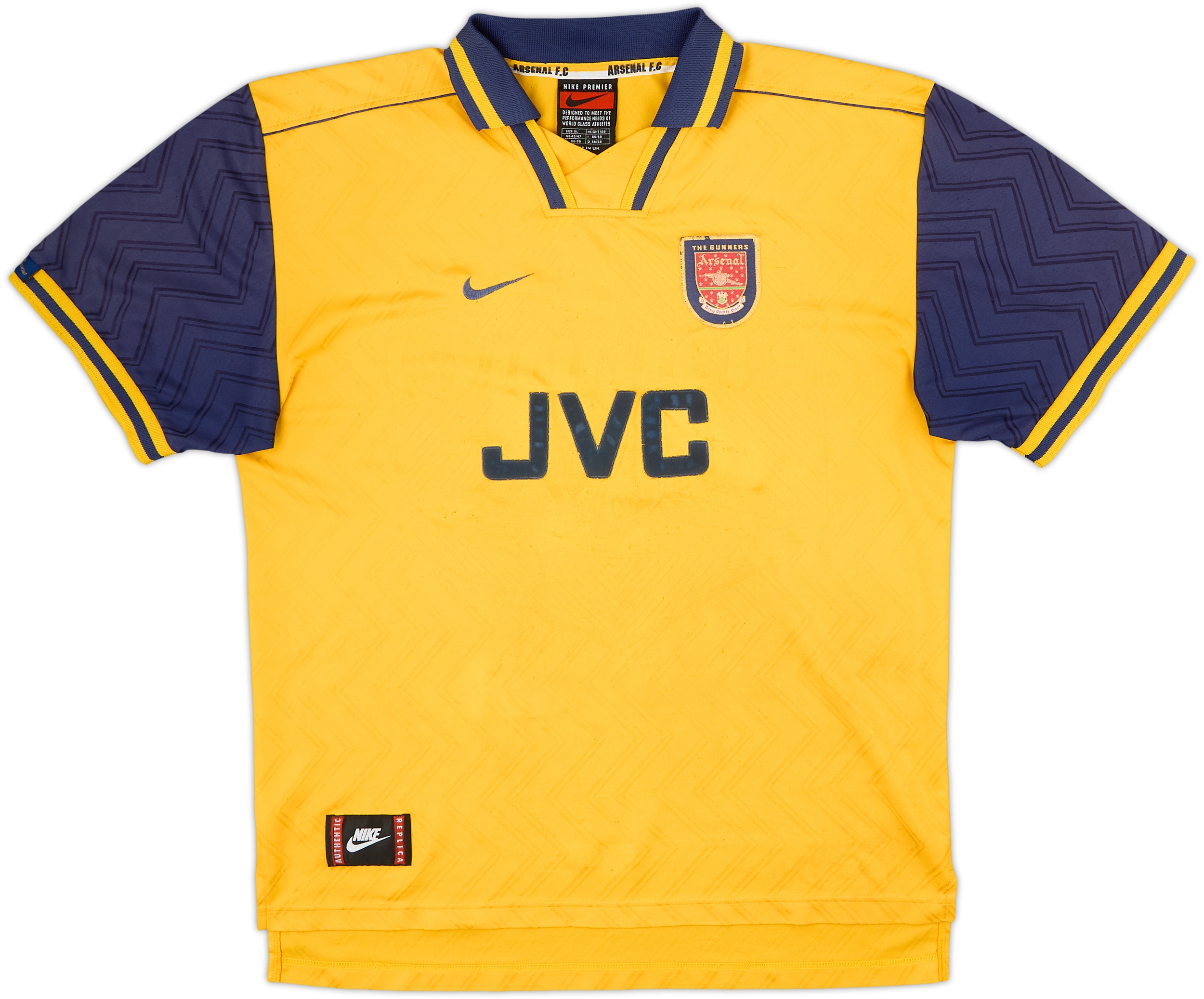 1996-97 Arsenal Away Shirt - 4/10 - (XL)