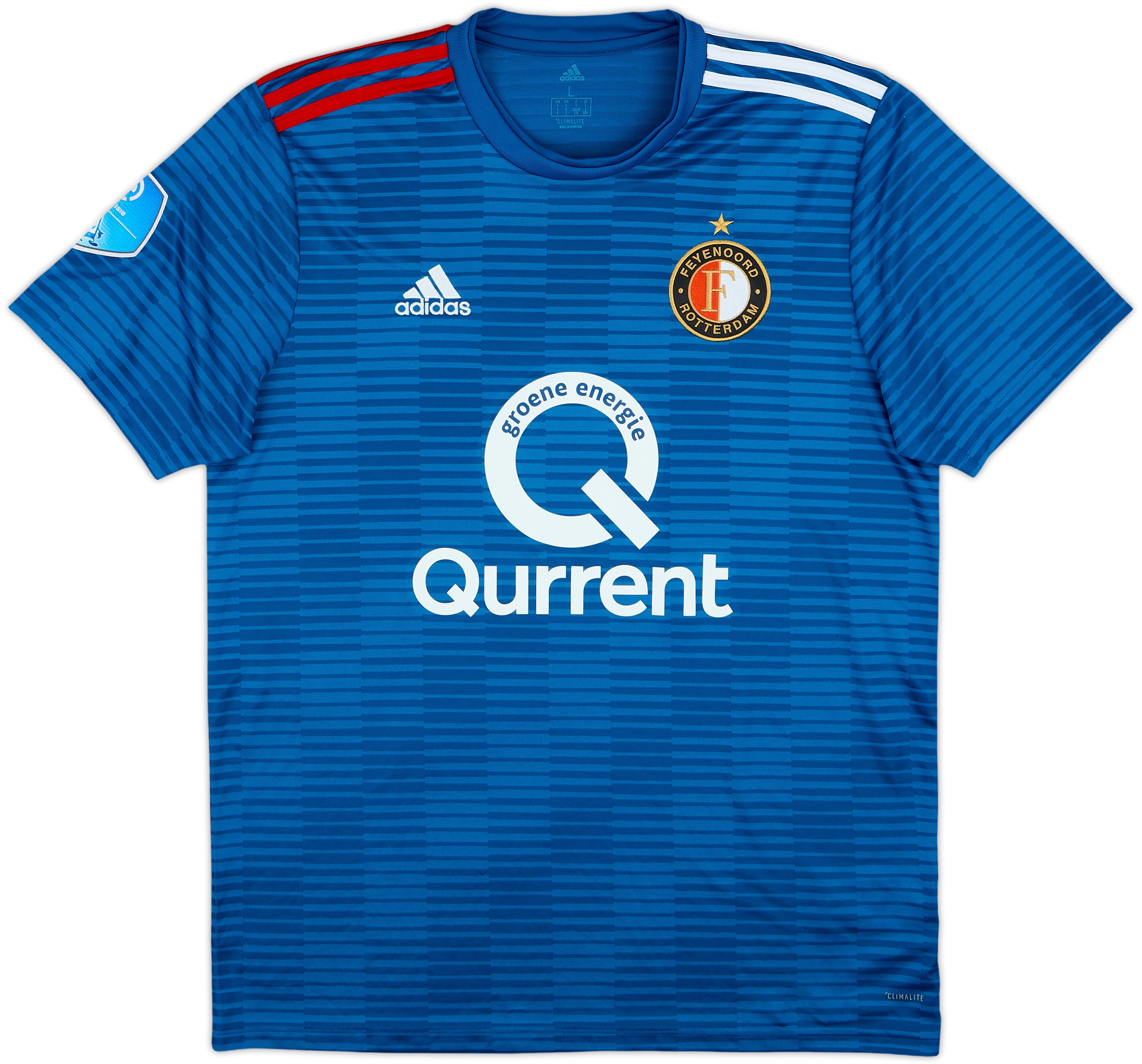 【レア】adidas Feyenoord UNIFORM ENGLAND製 2018-19 Feyenoord Away Shirt - 9/10 - (L)