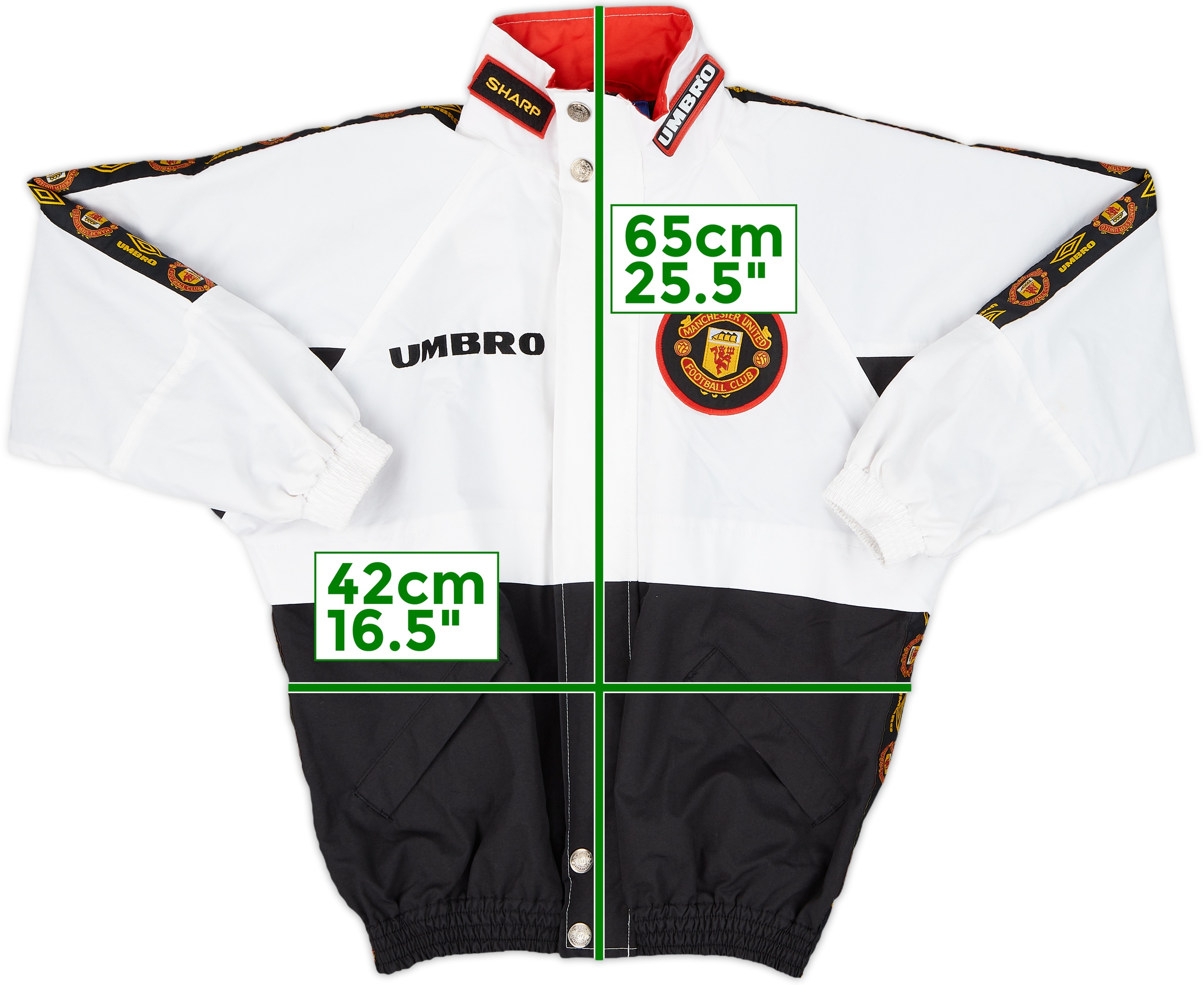 1996-97 Manchester United Umbro Track Jacket - 9/10 - (M.Boys) 1996-97 Manchester United Umbro Track Jacket - 9/10 - (M.Boys)