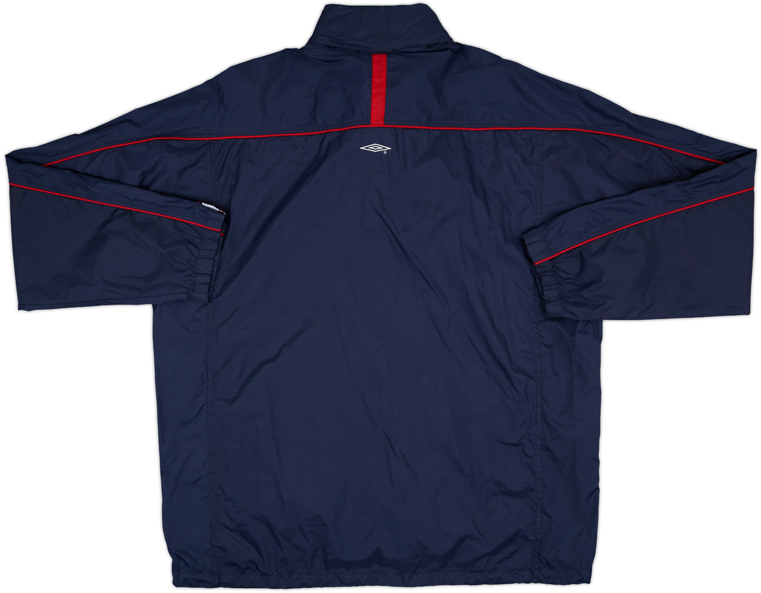 2002-04 England Umbro Hooded Rain Jacket - 8/10 - (XL)
