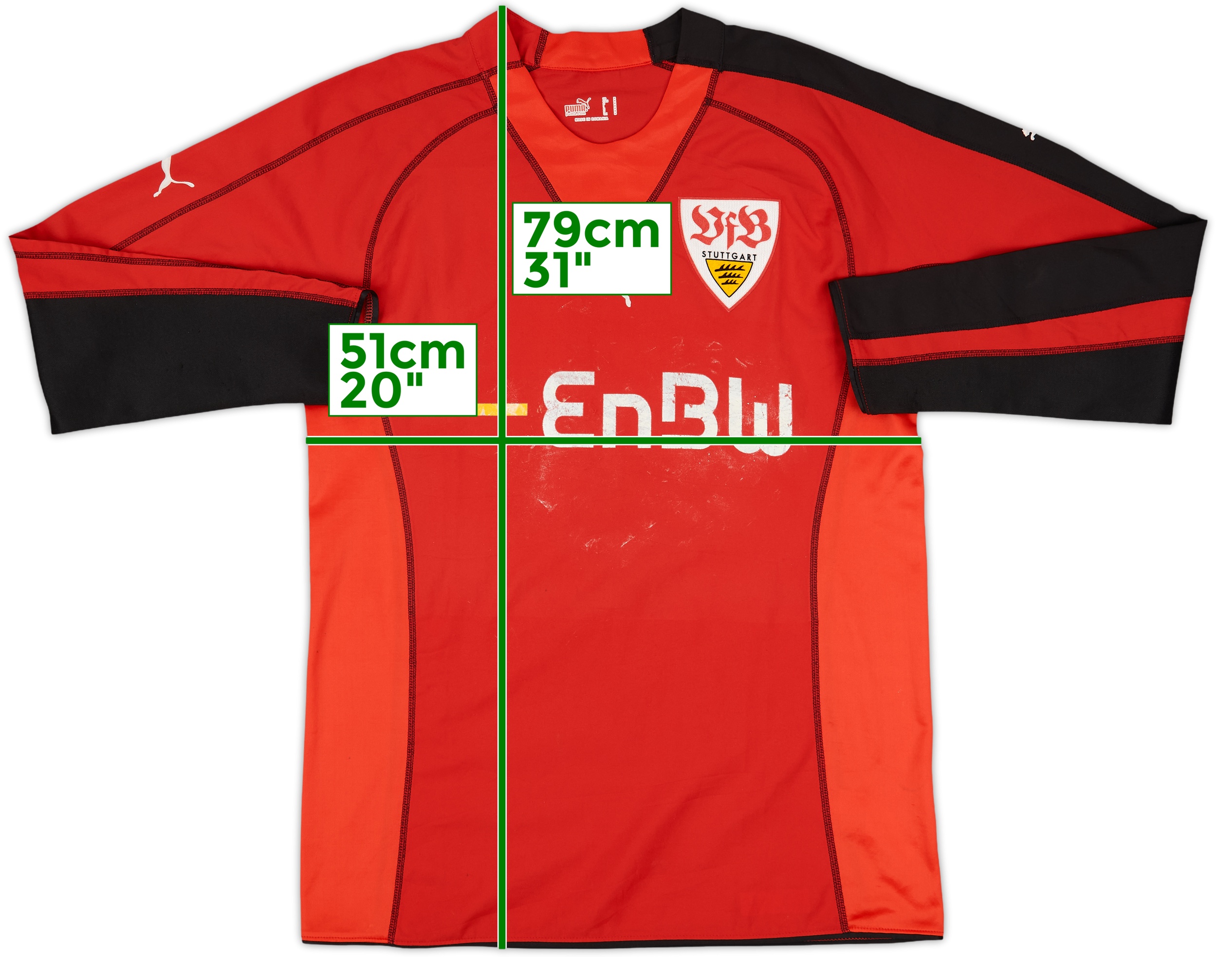 今季ブランド Shirt GK Stuttgart 2005-06 Hildebrand (M) - 4/10 - #1 写真