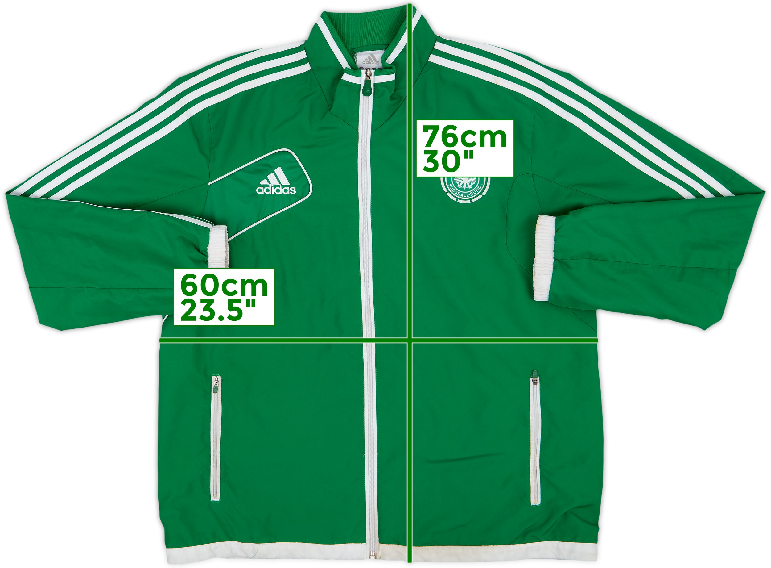 2012-13 Germany adidas Track Jacket - 5/10 - (XL)