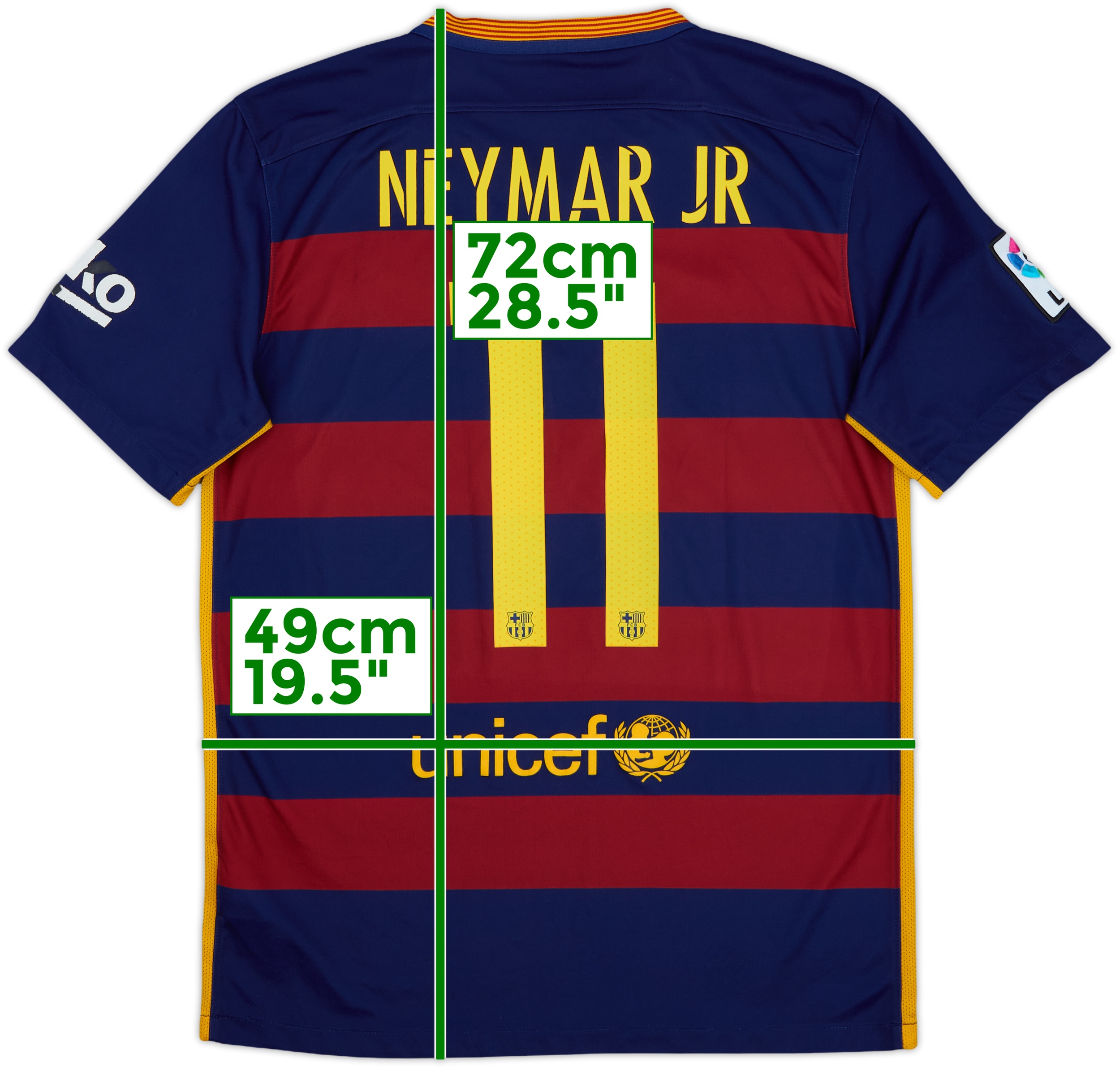 FC Barcelona Neymar Jr. 11番シャツ 2015 Neymar JR #11 FC Barcelona 2014/2015 Final Champions League