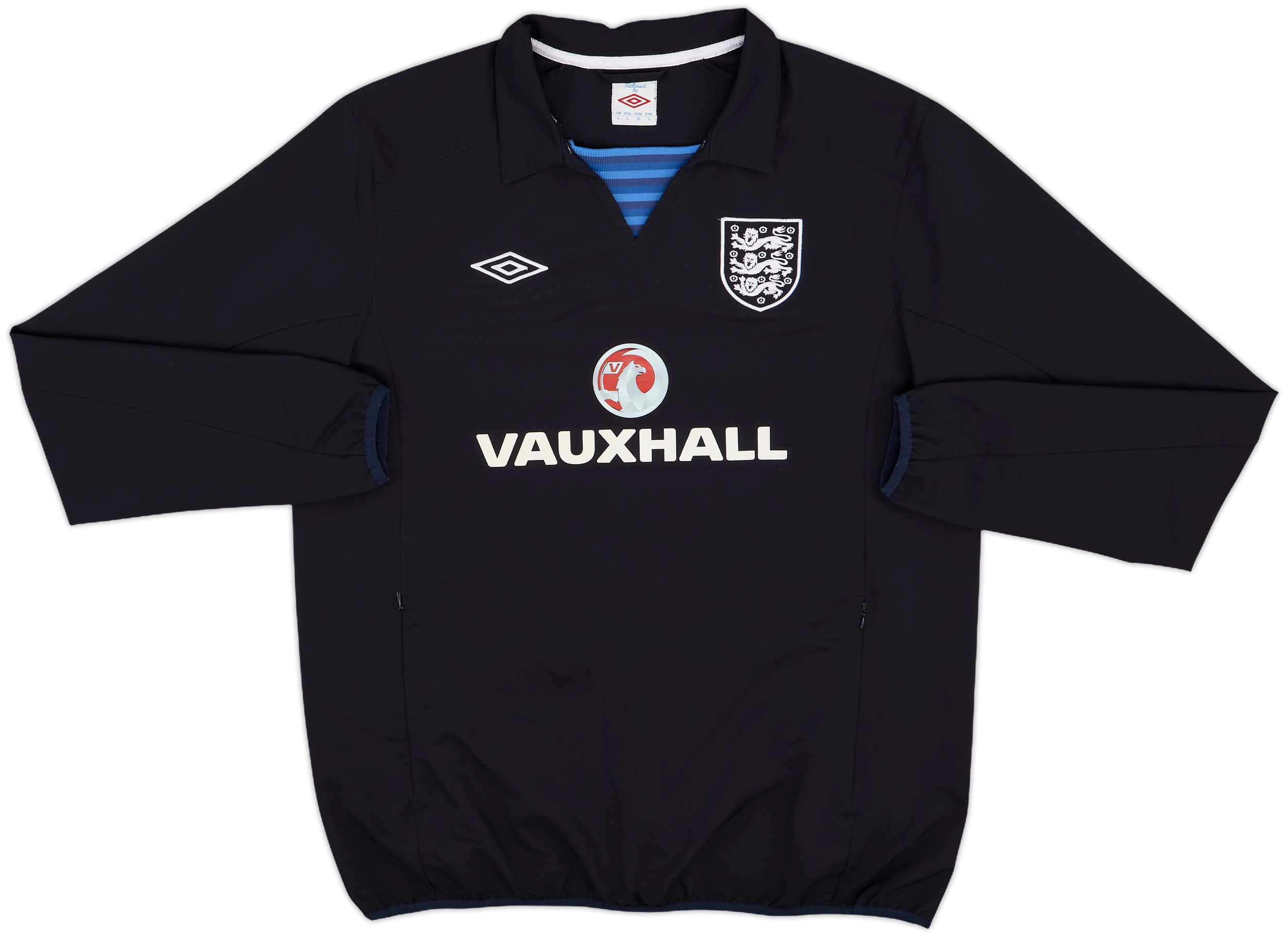 2010-11 England Umbro Drill Top - 8/10 - (L)