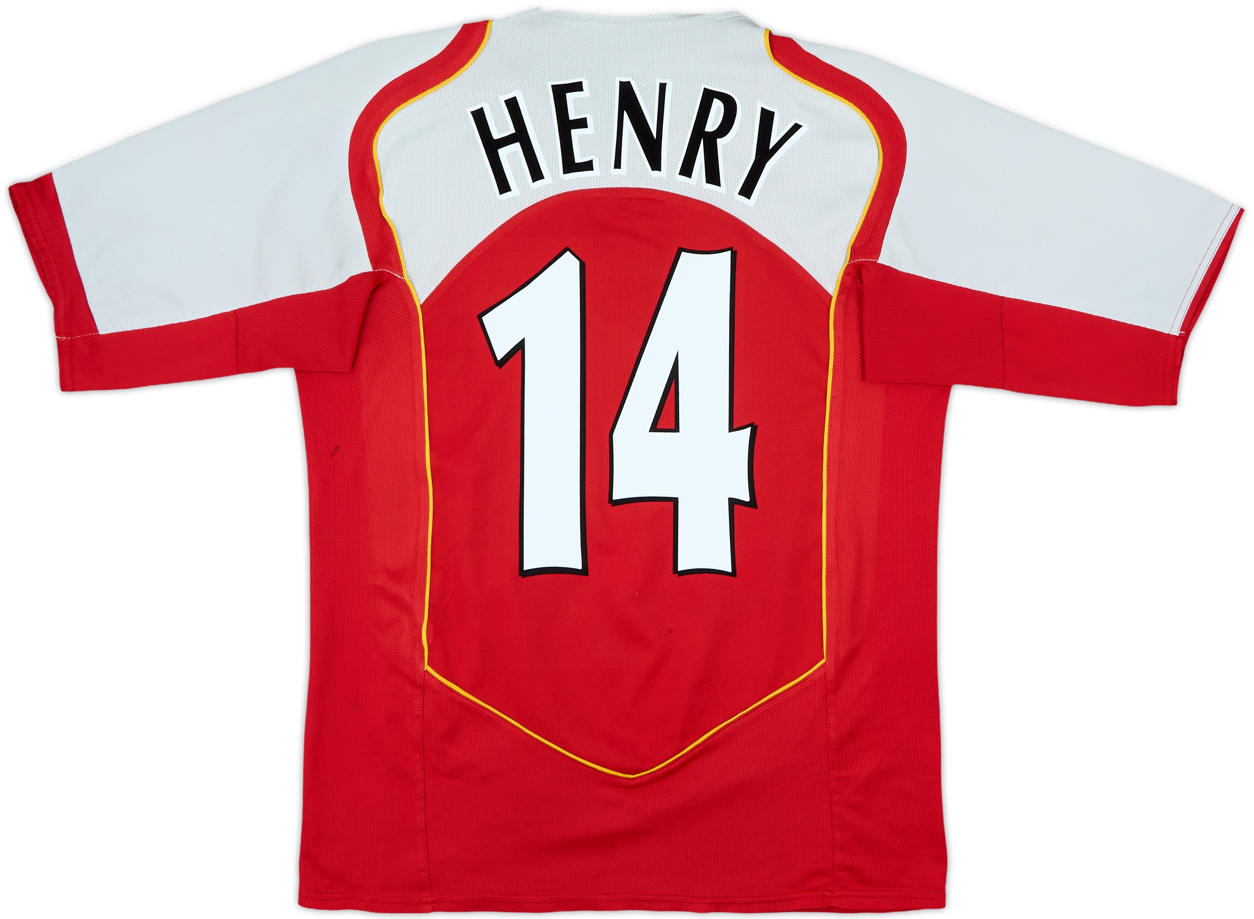冨*澤様 アーセナル 2005-2006 ヘンリー 14 バーガンディ Arsenal 2005-06 Nike Highbury Home L/S official shirt