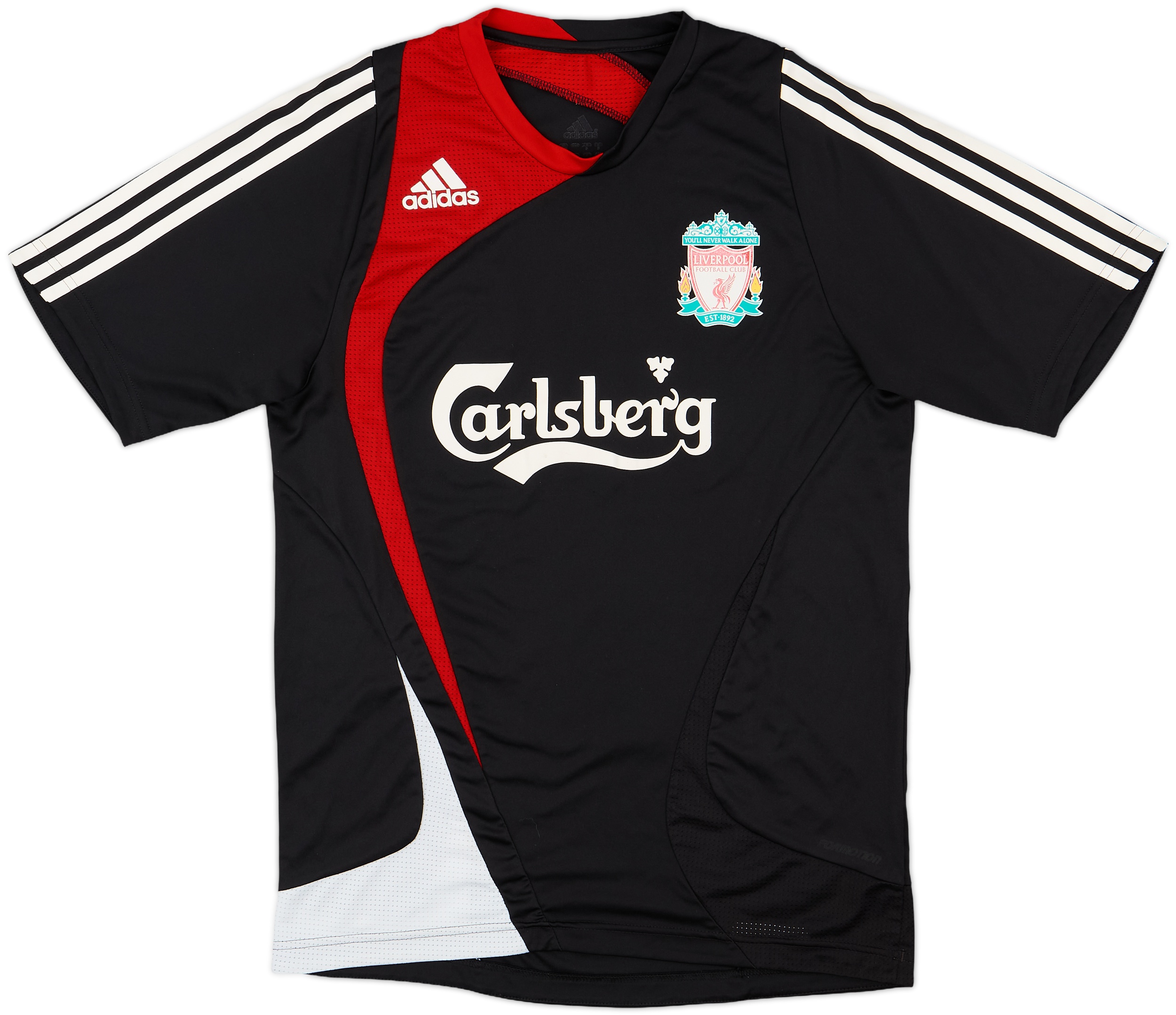 2007 XO adidas リヴァプール vtg ユニフォーム アディダス 2007-08 Liverpool adidas Formotion Training Shirt - 7/10 - (S)