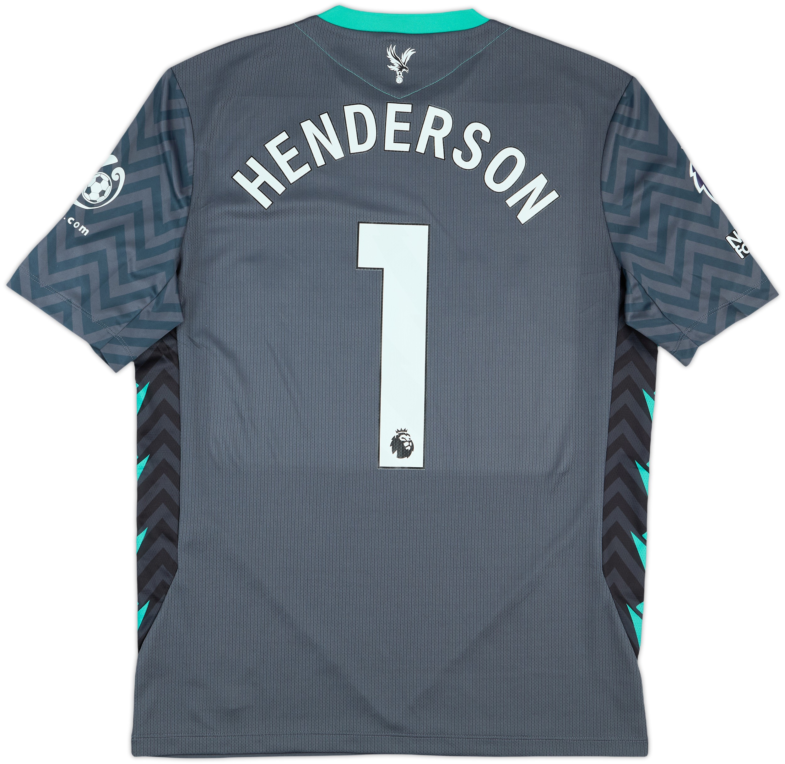 2024-25 Crystal Palace Match Issue GK Shirt Henderson #1
