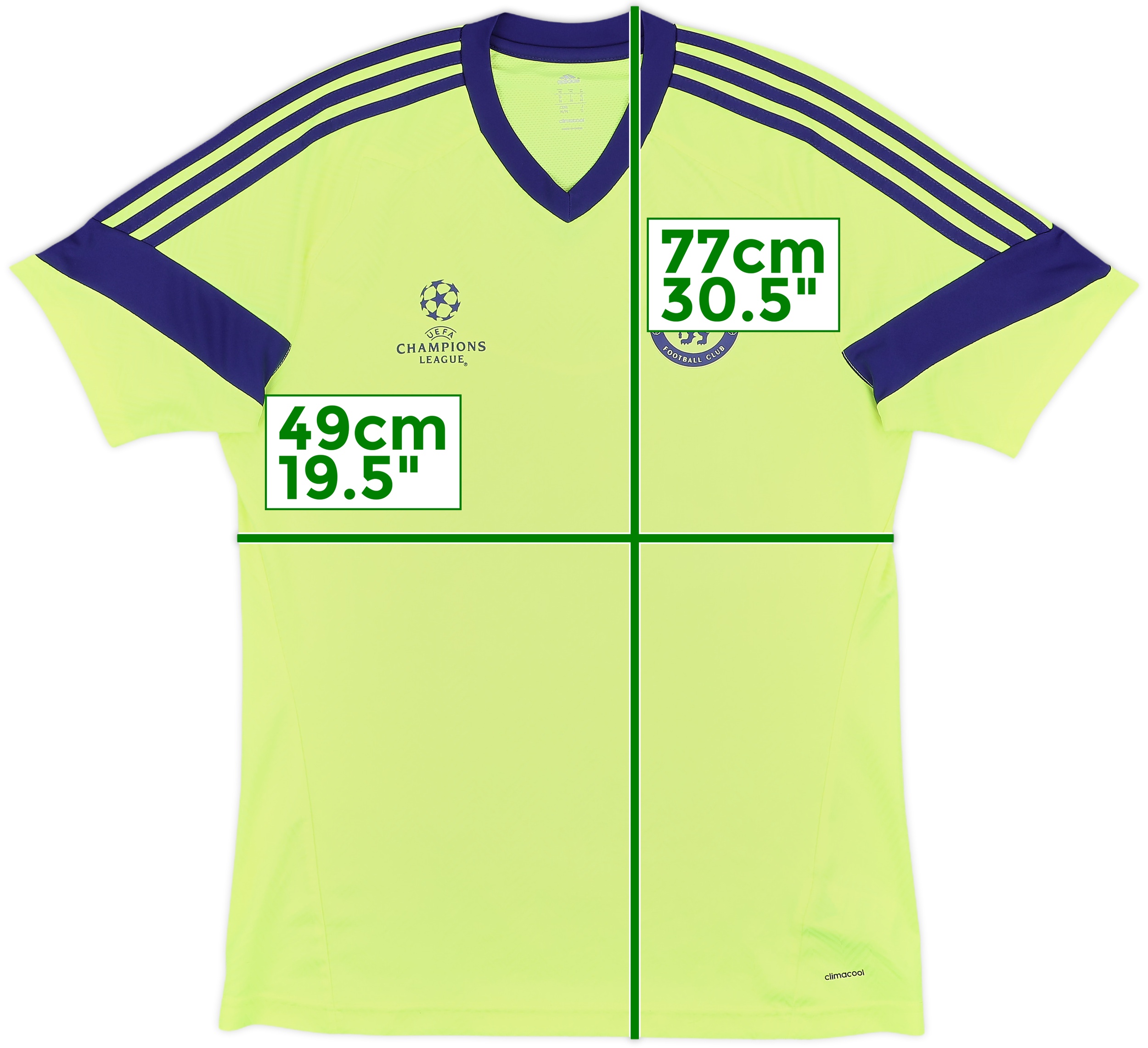 2014-15 Chelsea adidas CL Training Shirt - 10/10 - (M)
