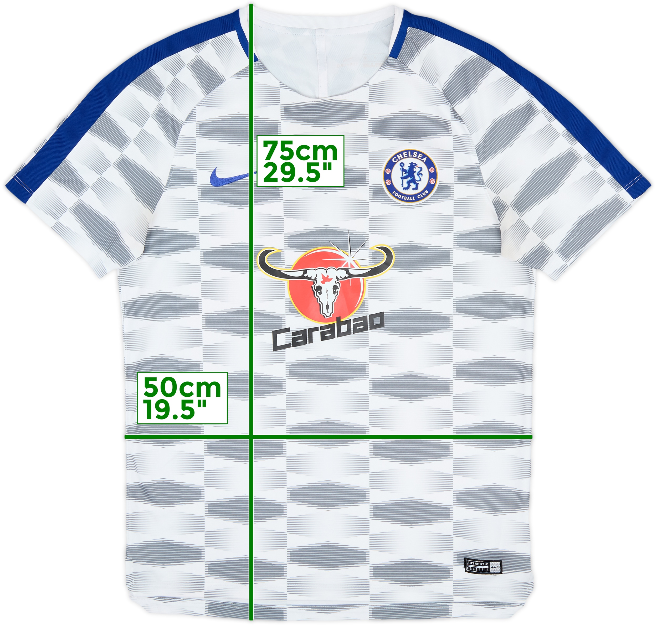 2017-18 Chelsea Nike Training Shirt - 8/10 - (M)