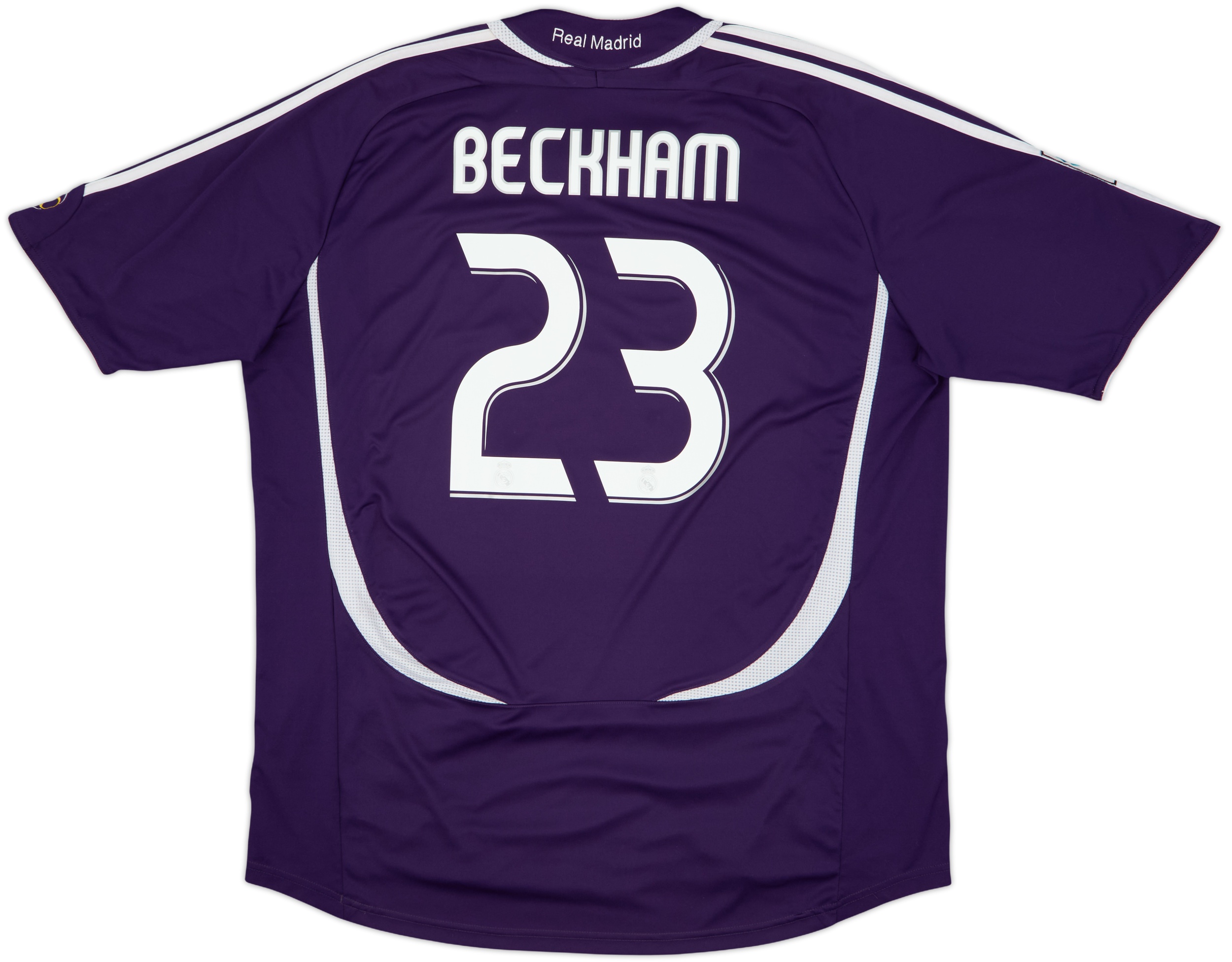 2006-07 Real Madrid Third Shirt Beckham #23 - 8/10 - (XXL)