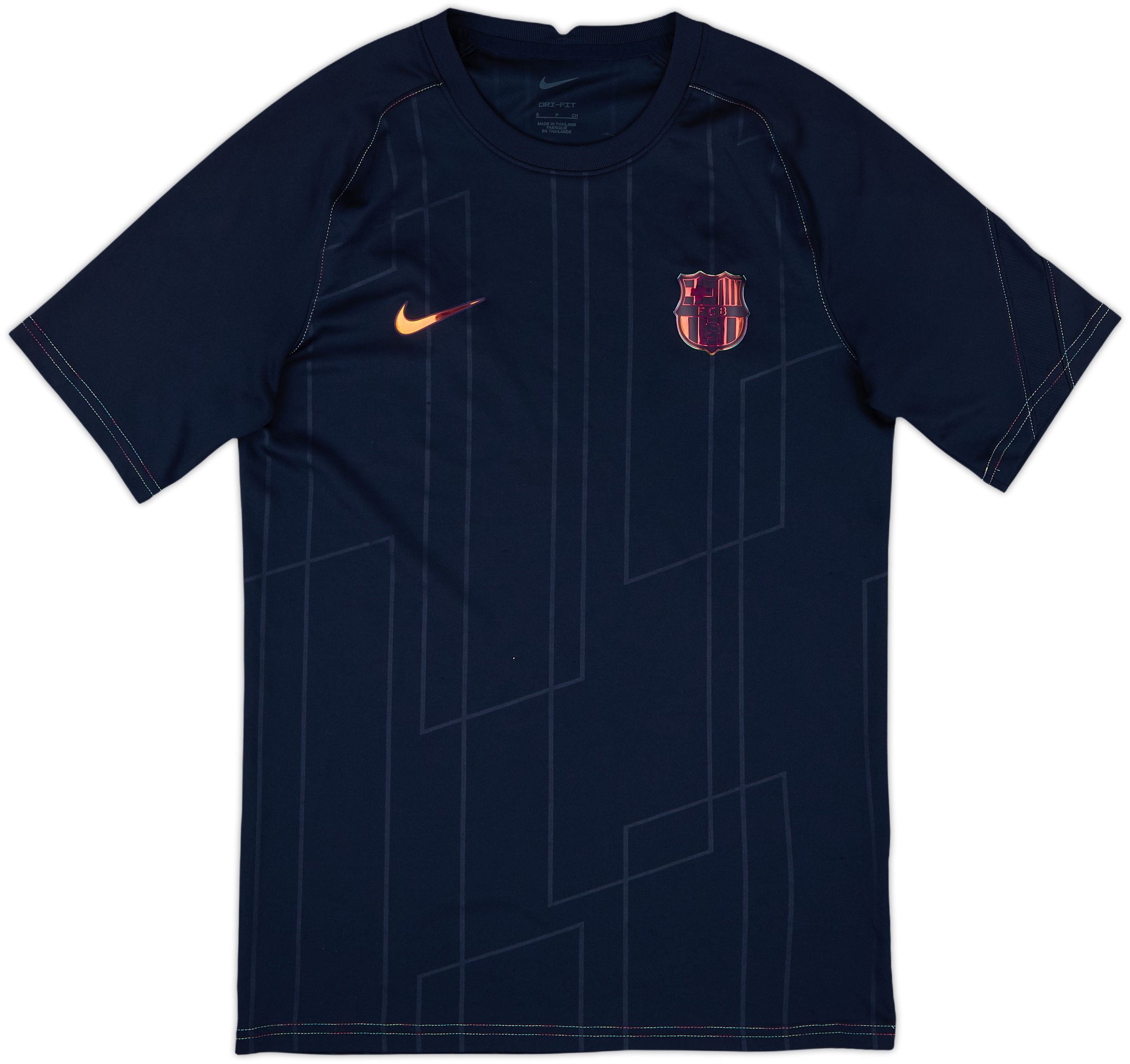 2021-22 Barcelona Nike Training Shirt - 9/10 - (S)