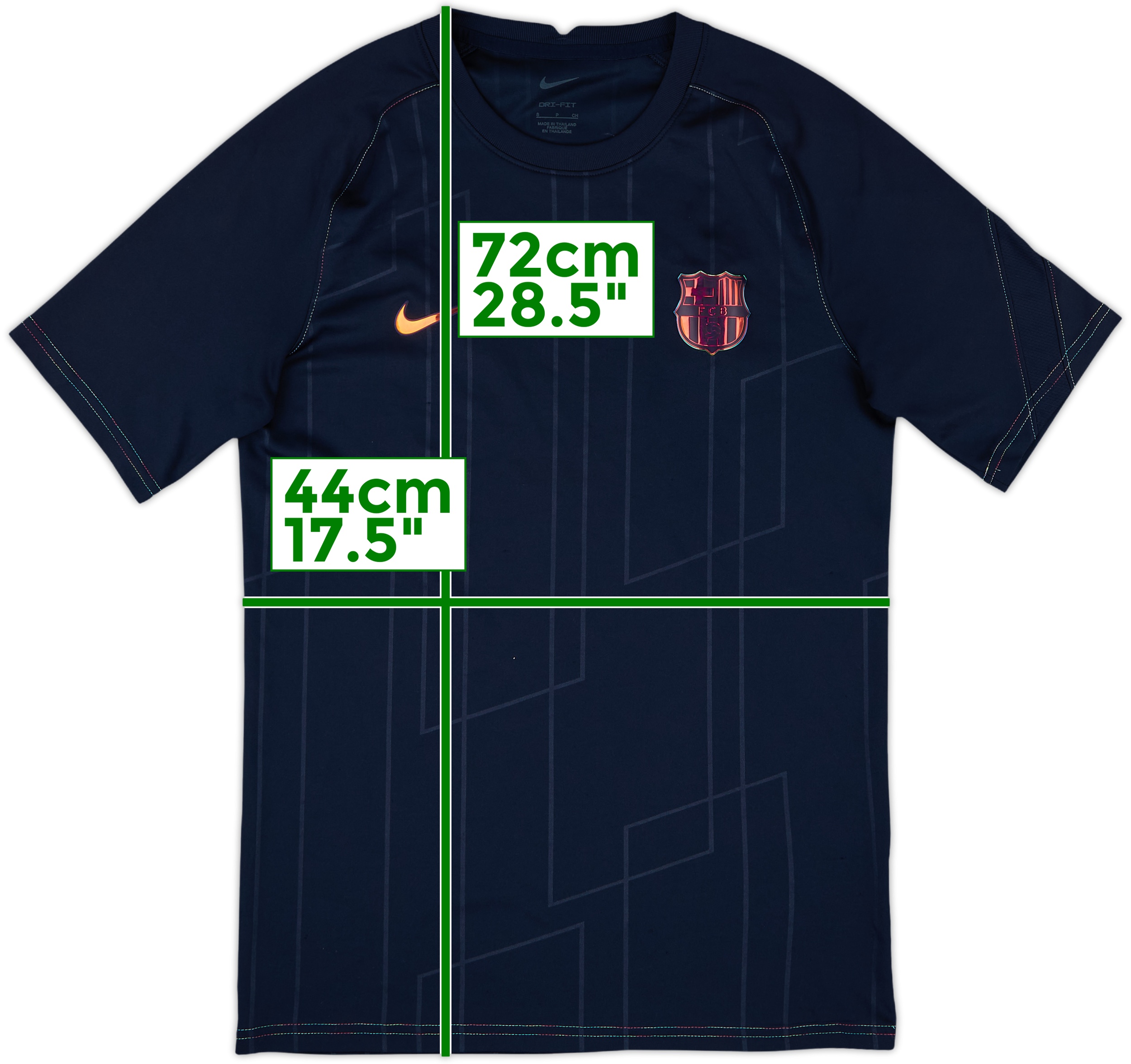 2021-22 Barcelona Nike Training Shirt - 9/10 - (S)