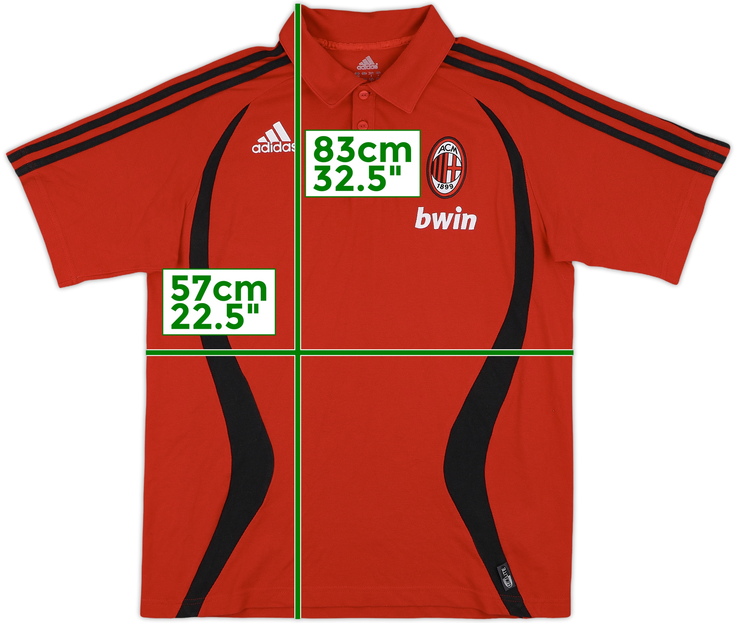 adidas AC MILAN tシャツ 040625555353-