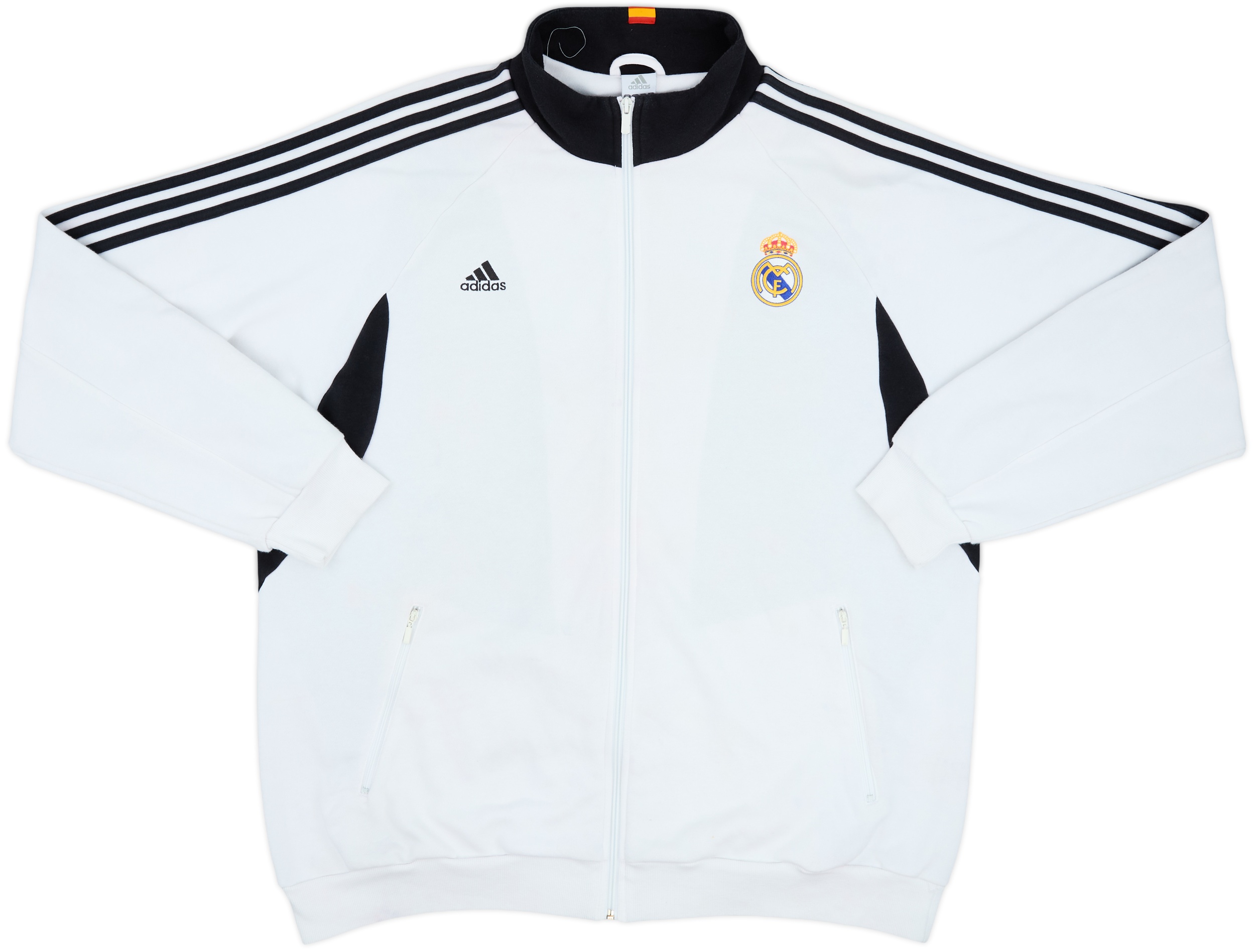 トップス adidas Real Madrid track jacket 2008-09 Real Madrid adidas Track Jacket - 8/10 - (XXL)