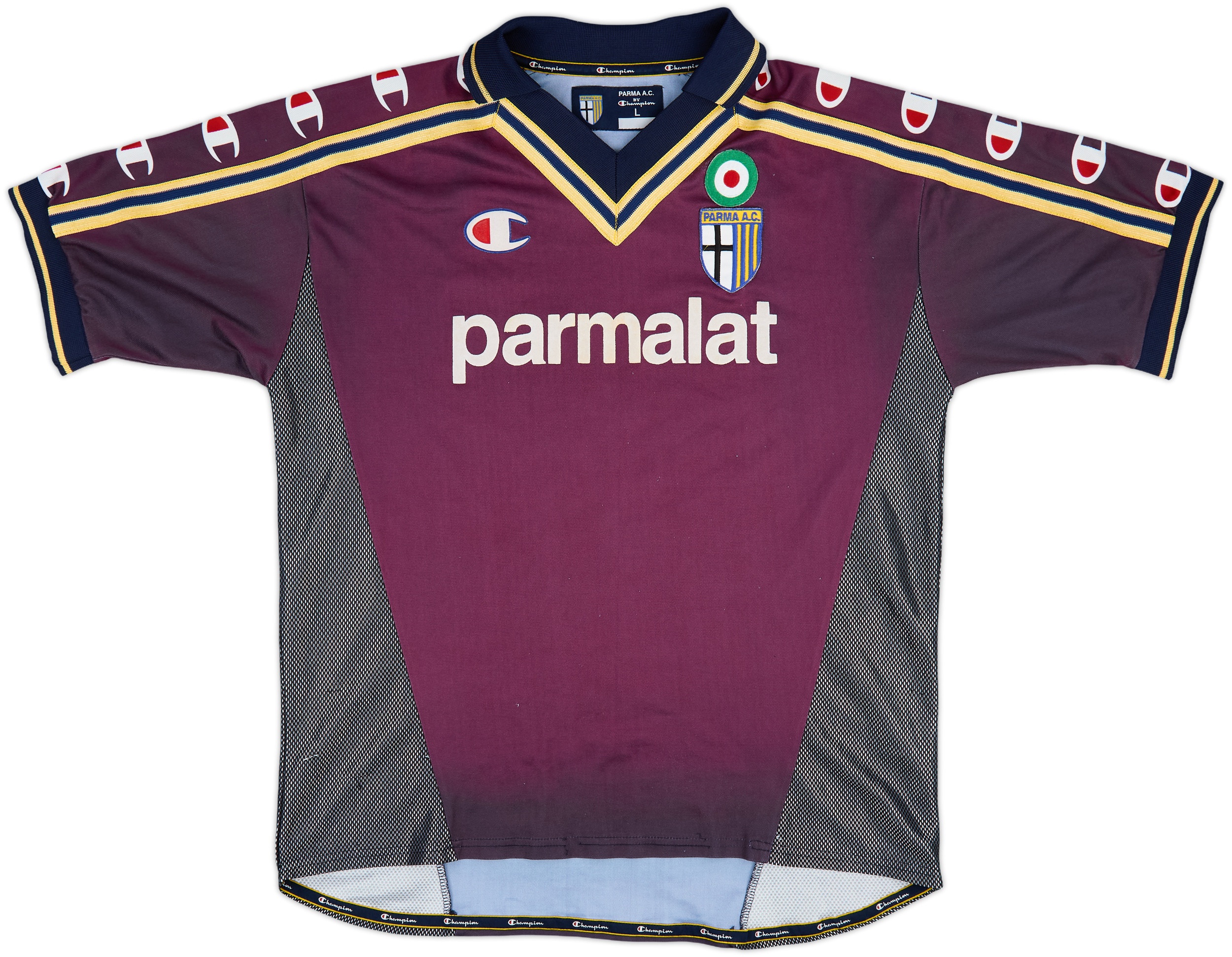 2004-05 Parma Champion Training L/S Shirt - 9/10 - (L)