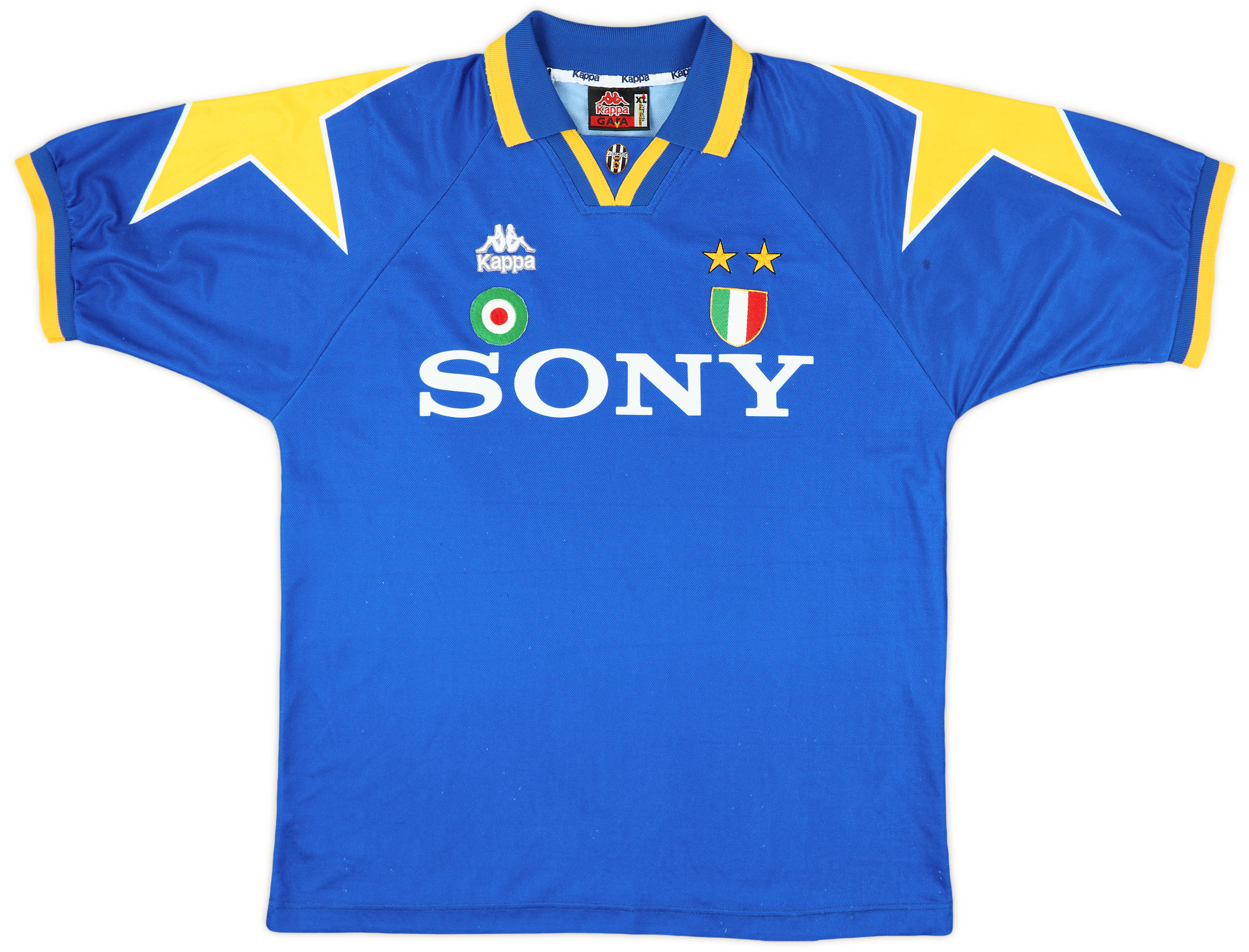 95-96 Juventus vintage game shirt ユヴェントス 1995-96 Juventus Away Shirt - 8/10 - (XL)