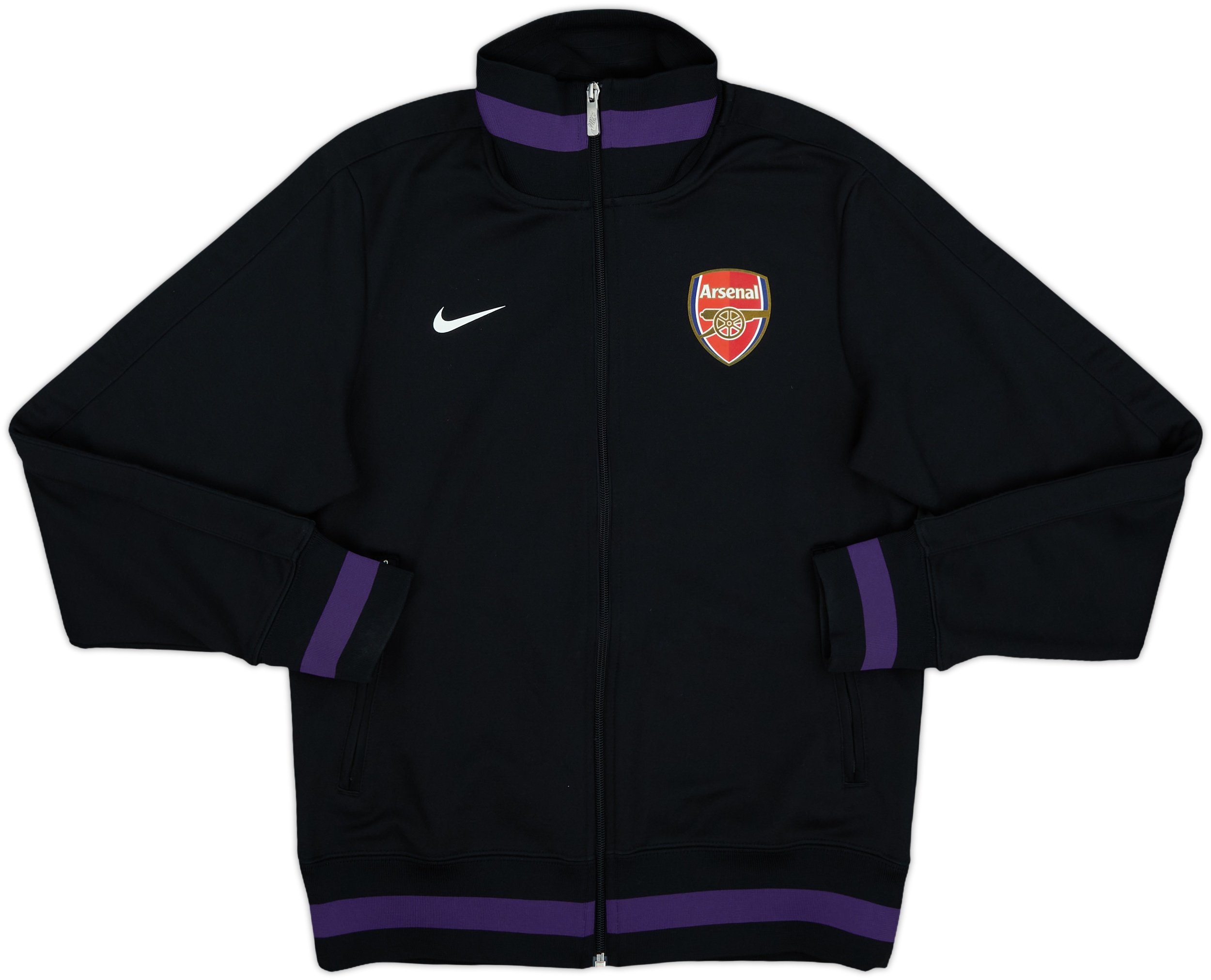 2012-13 Arsenal Nike N98 Track Jacket - 10/10 - (S)