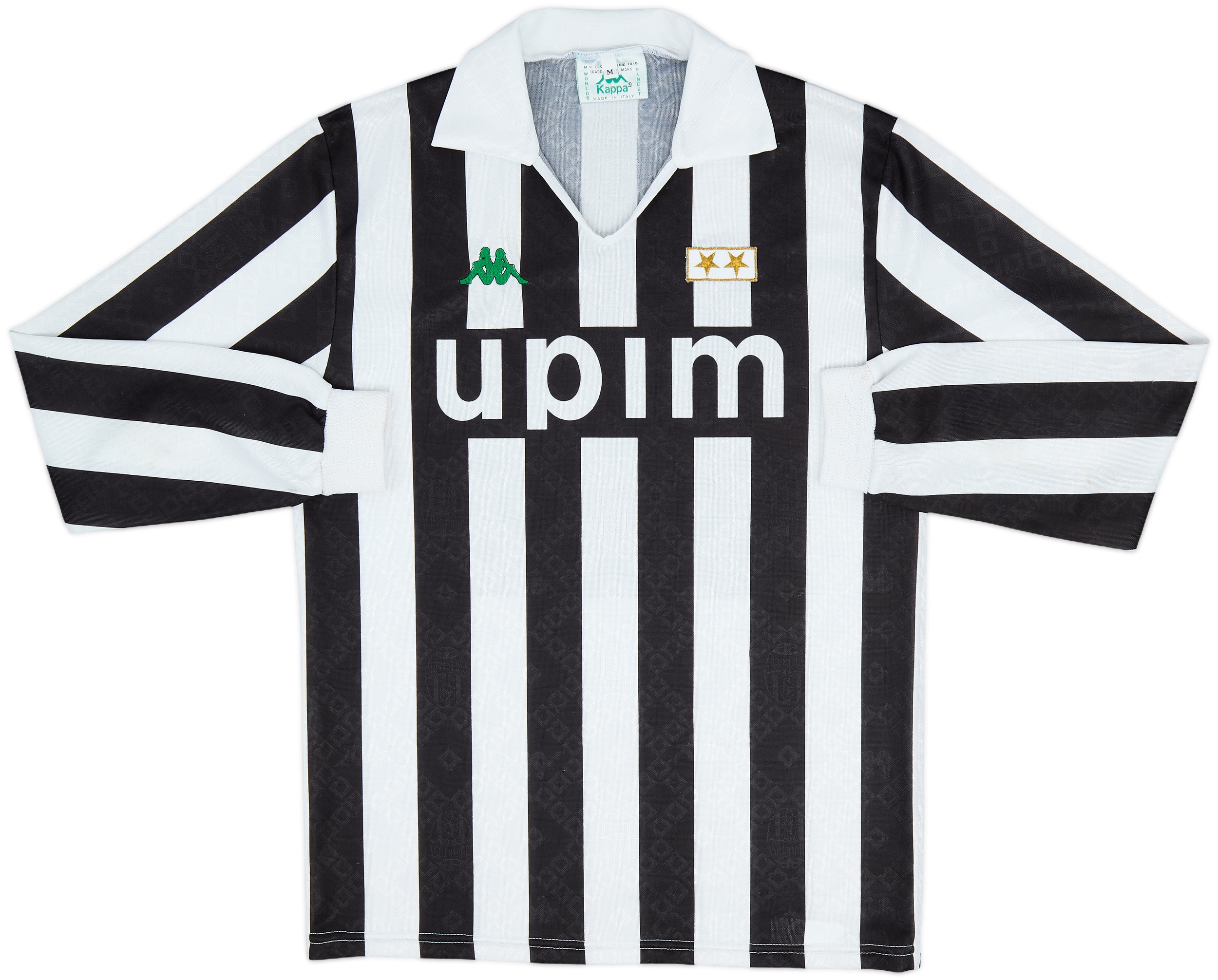 1991-92 Juventus Home L/S Shirt - 8/10 - (M)