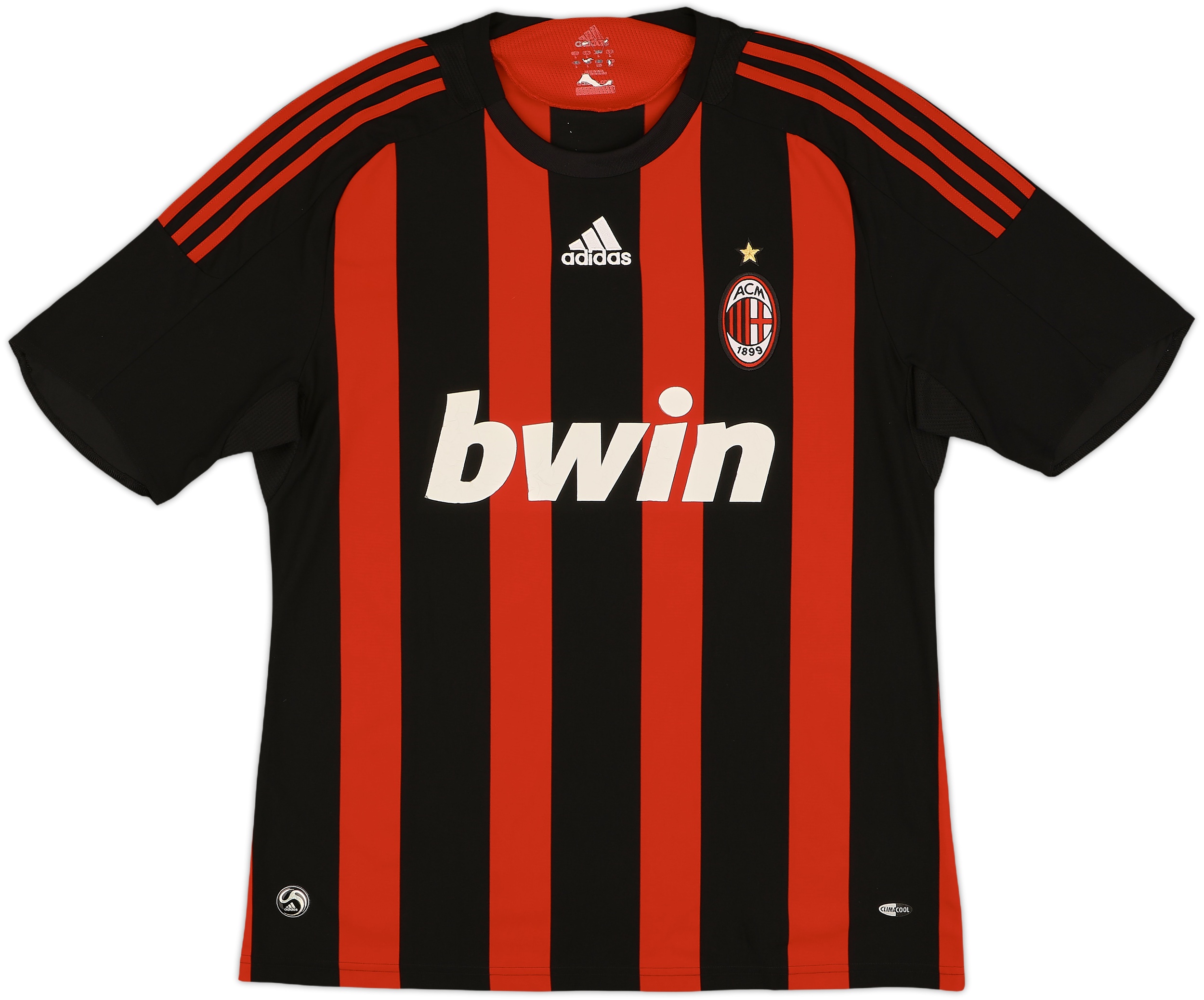2008-09 AC Milan Home Shirt Kaka #22 - 4/10 - (L)