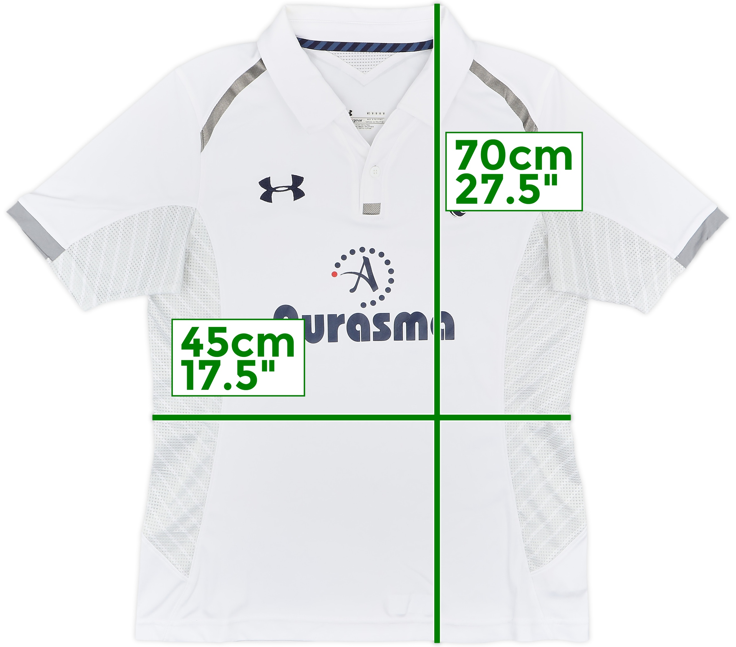 12/13 UA × Tottenham Home Game Shirts 2012-13 Tottenham Home Shirt - 7/10 - (Women's M)