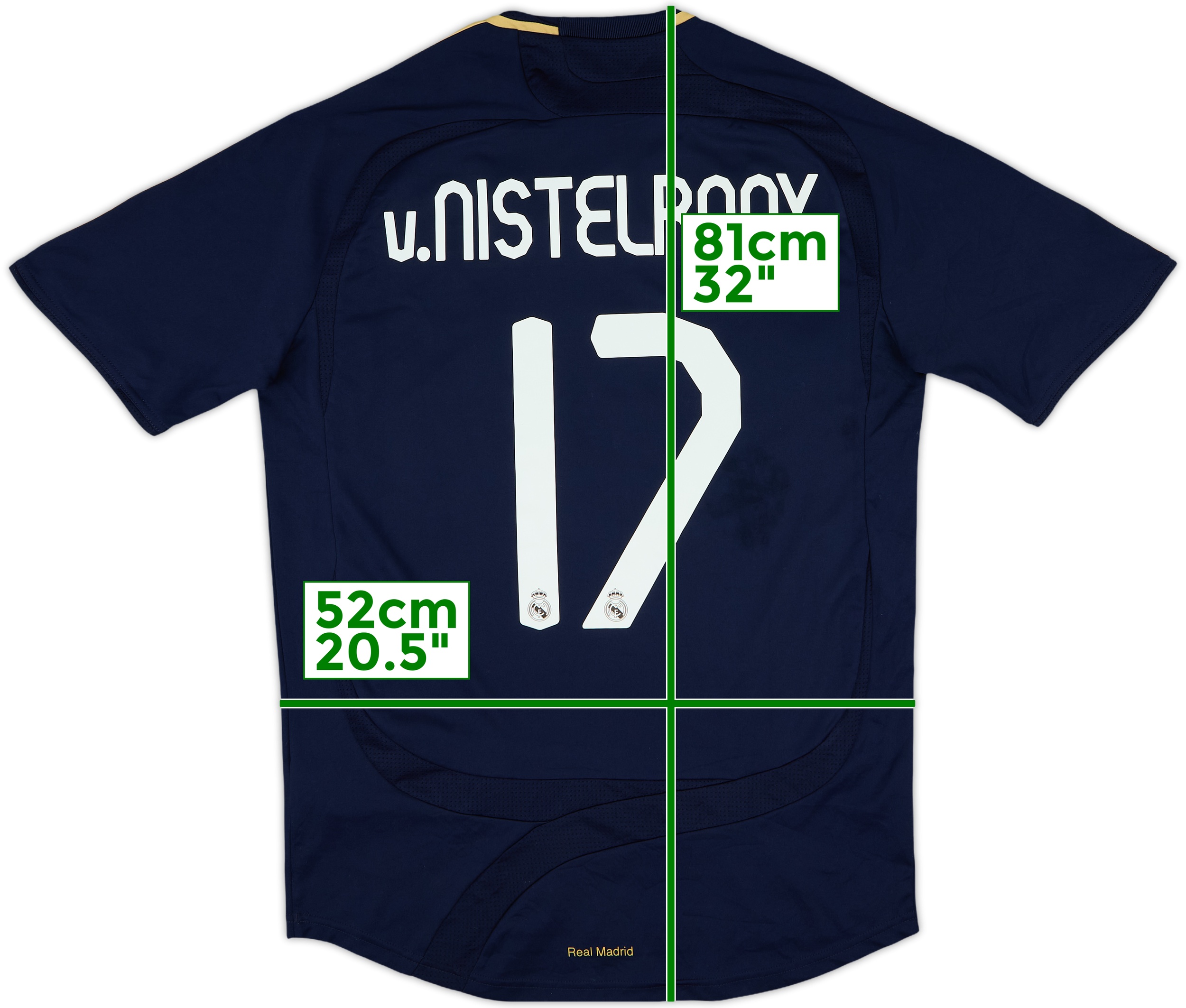 2016-17 Real Madrid Third Shirt Ronaldo #7 - 7/10 - (S)