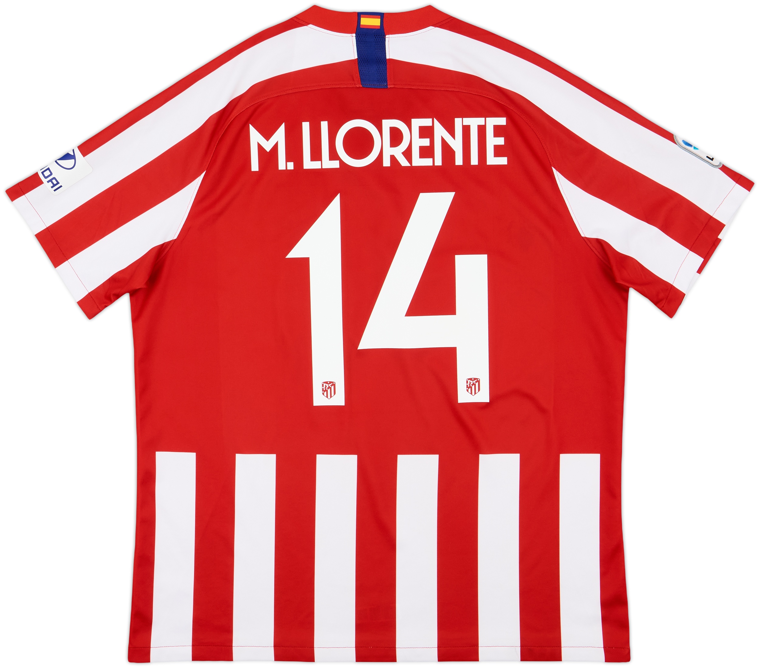 Nike Atlético Madrid ホームシャツ M. Llorente Nike Atlético Madrid ホームシャツ M. Llorente - メルカリ