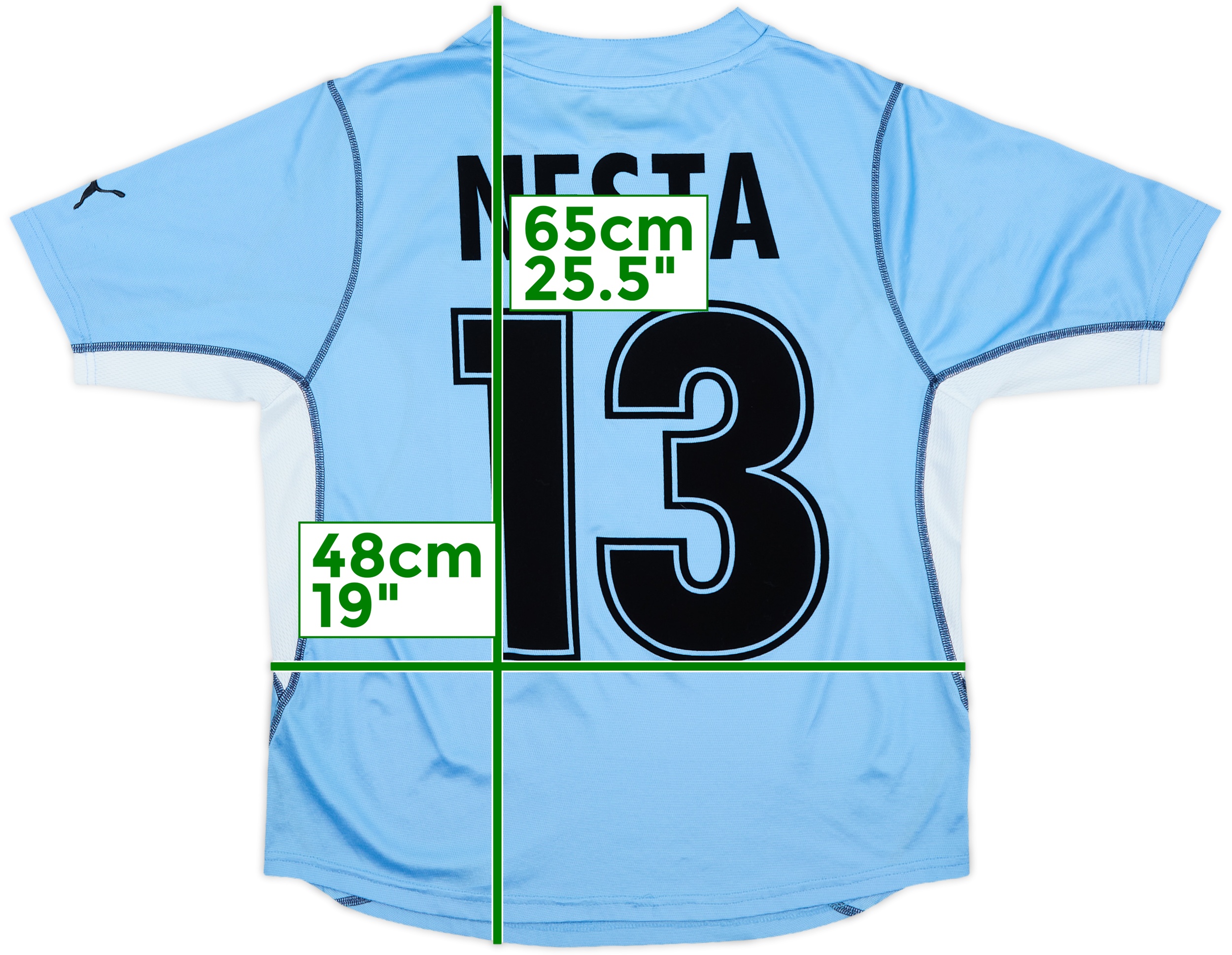 人気ブランドの - #13 Nesta Shirt Home Lazio 2001-02 8/10 (S) - ウェア