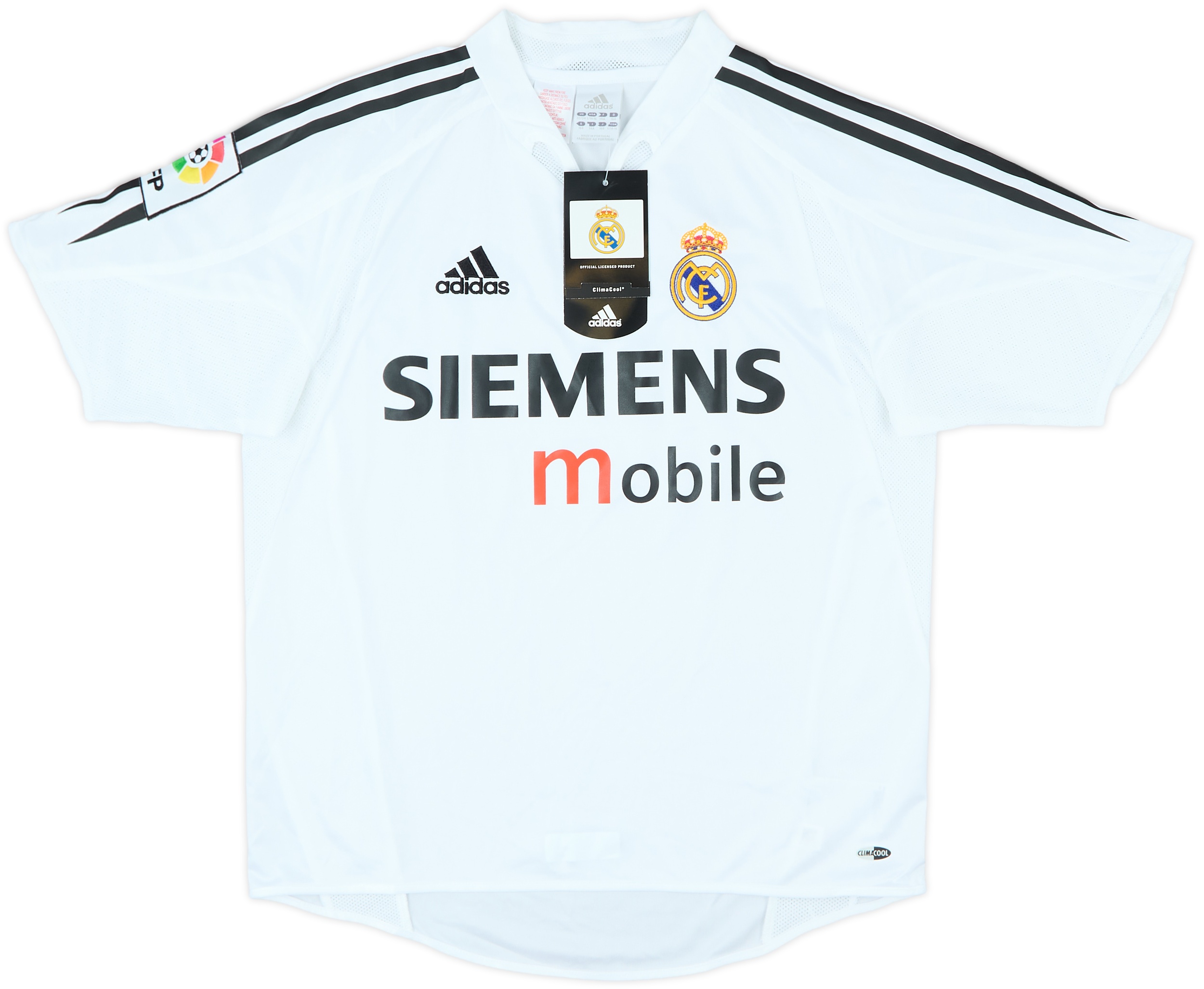 ウェア Real Madrid 04/05 Home Authentic jersey 2004-05 Real Madrid Home Shirt (L.Boys)