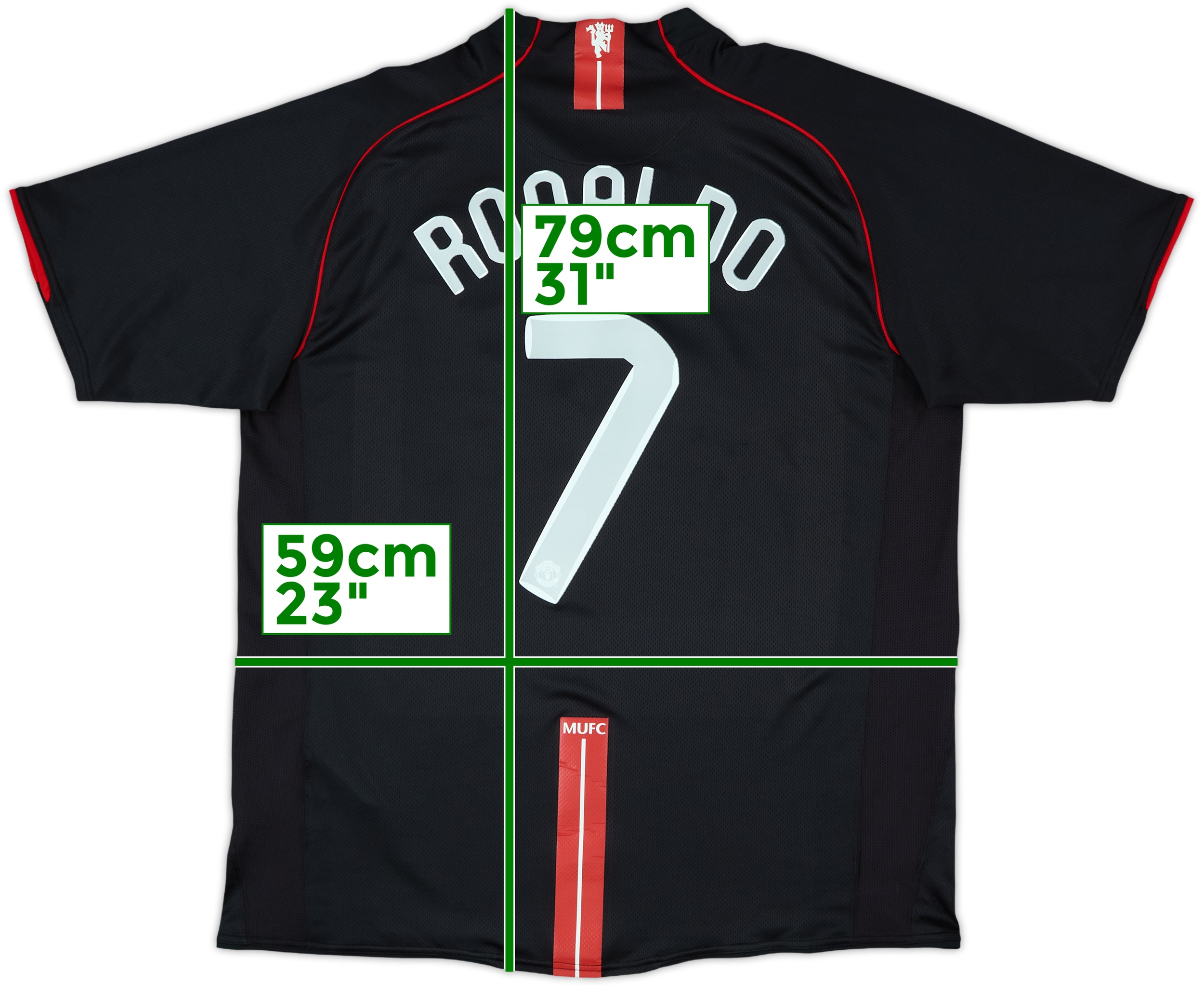 Cristiano Ronaldo #7 Manchester United 07/09 Home Jersey