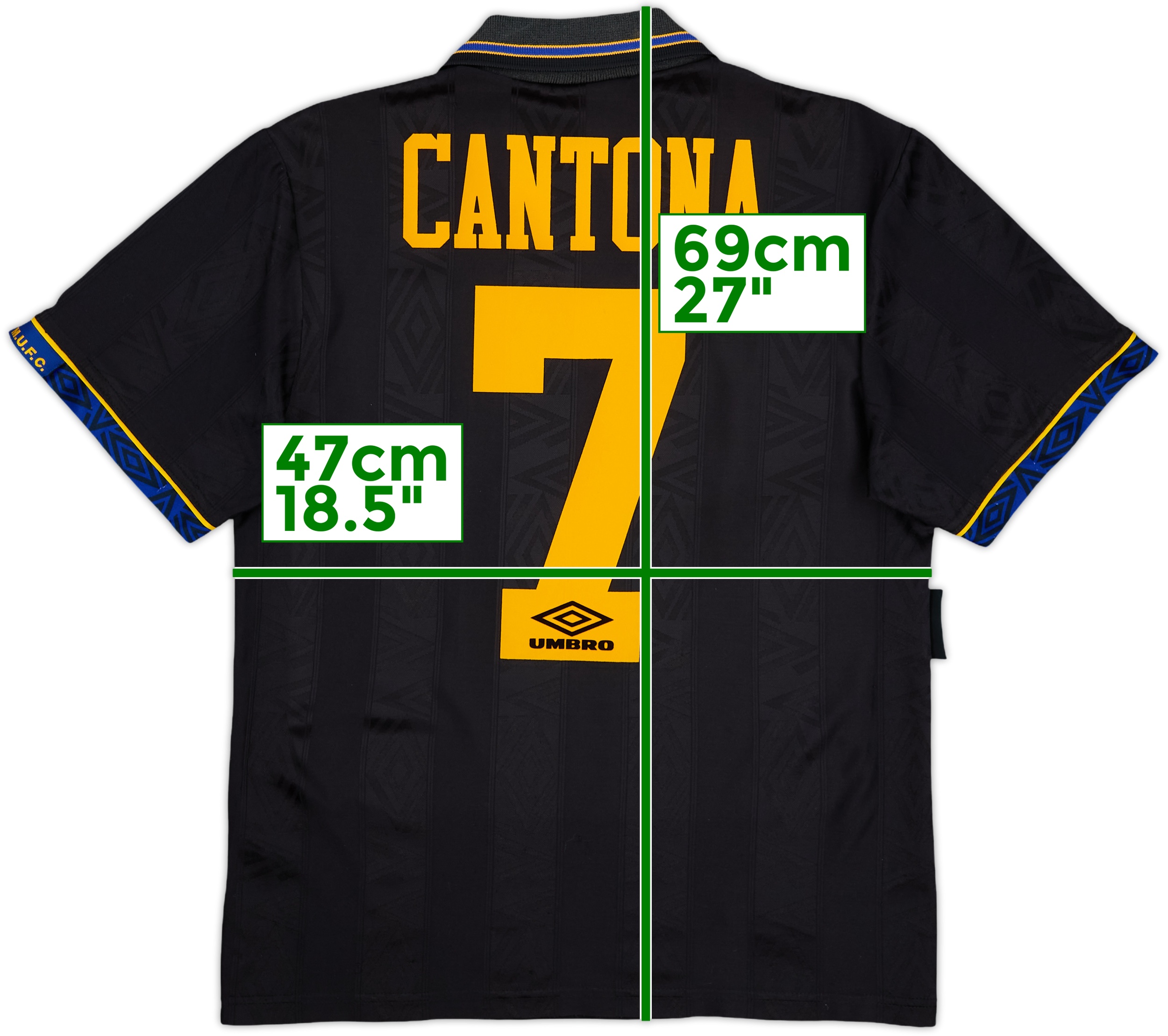 【93/95 Awayモデル】E・カントナ ＃７ マンチェスターユナイテッド 93/95 Awayモデル】E・カントナ ＃7 マンチェスター