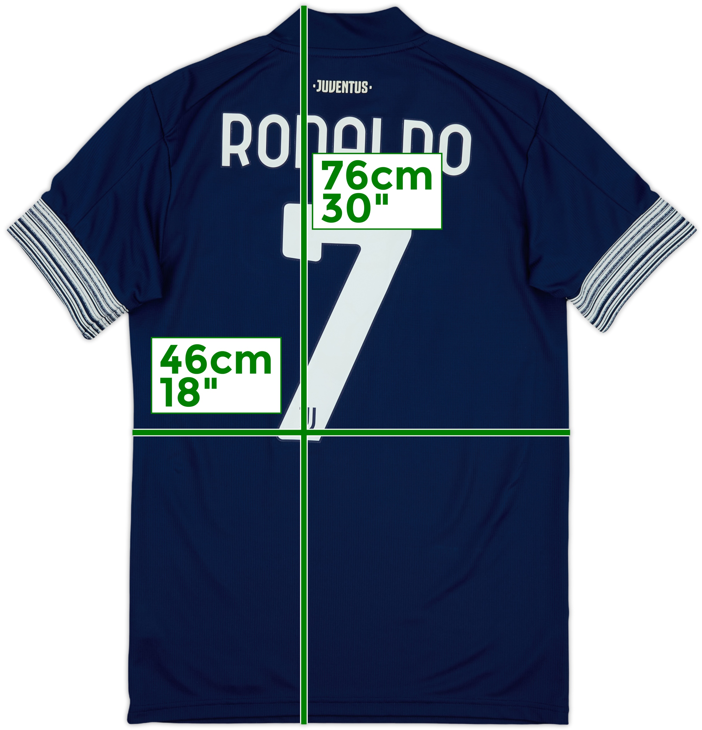 2020-21 Juventus Away Shirt Ronaldo #7 - 9/10 - (S)