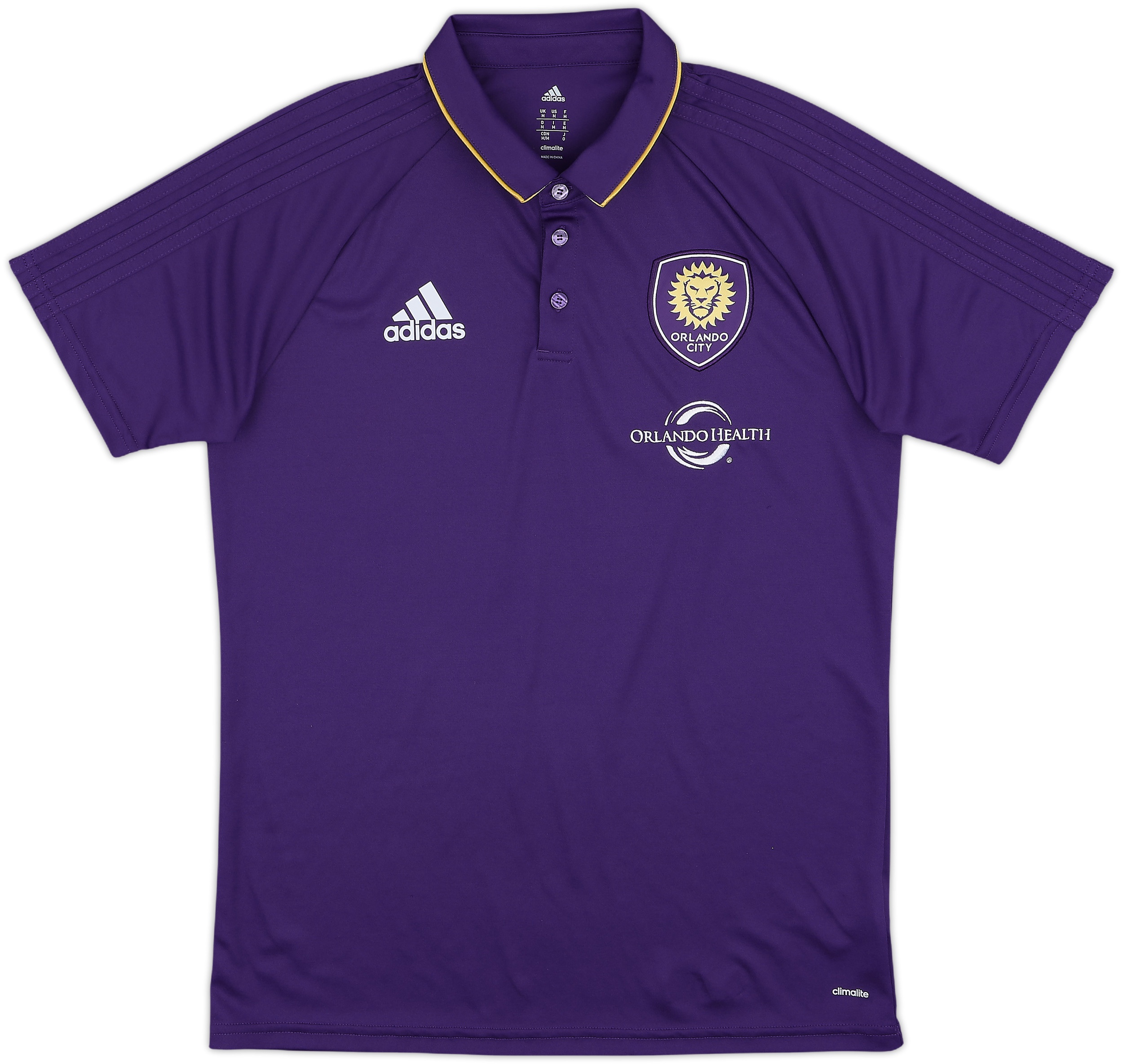 2016-17 Orlando City adidas Polo Shirt 9/10 (M)