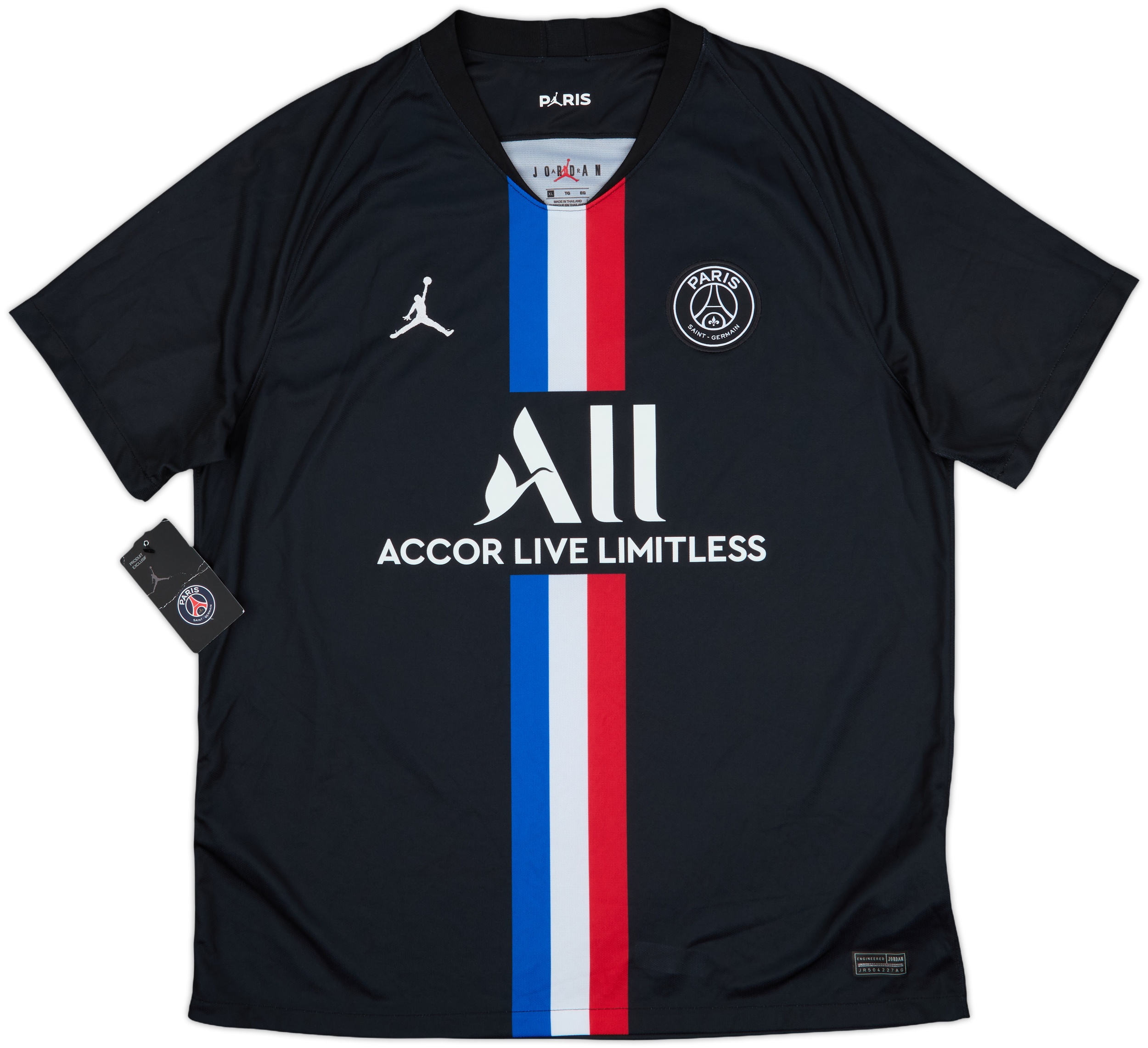 2019-20 Paris Saint-Germain Fourth Shirt Neymar Jr #10 (XL)