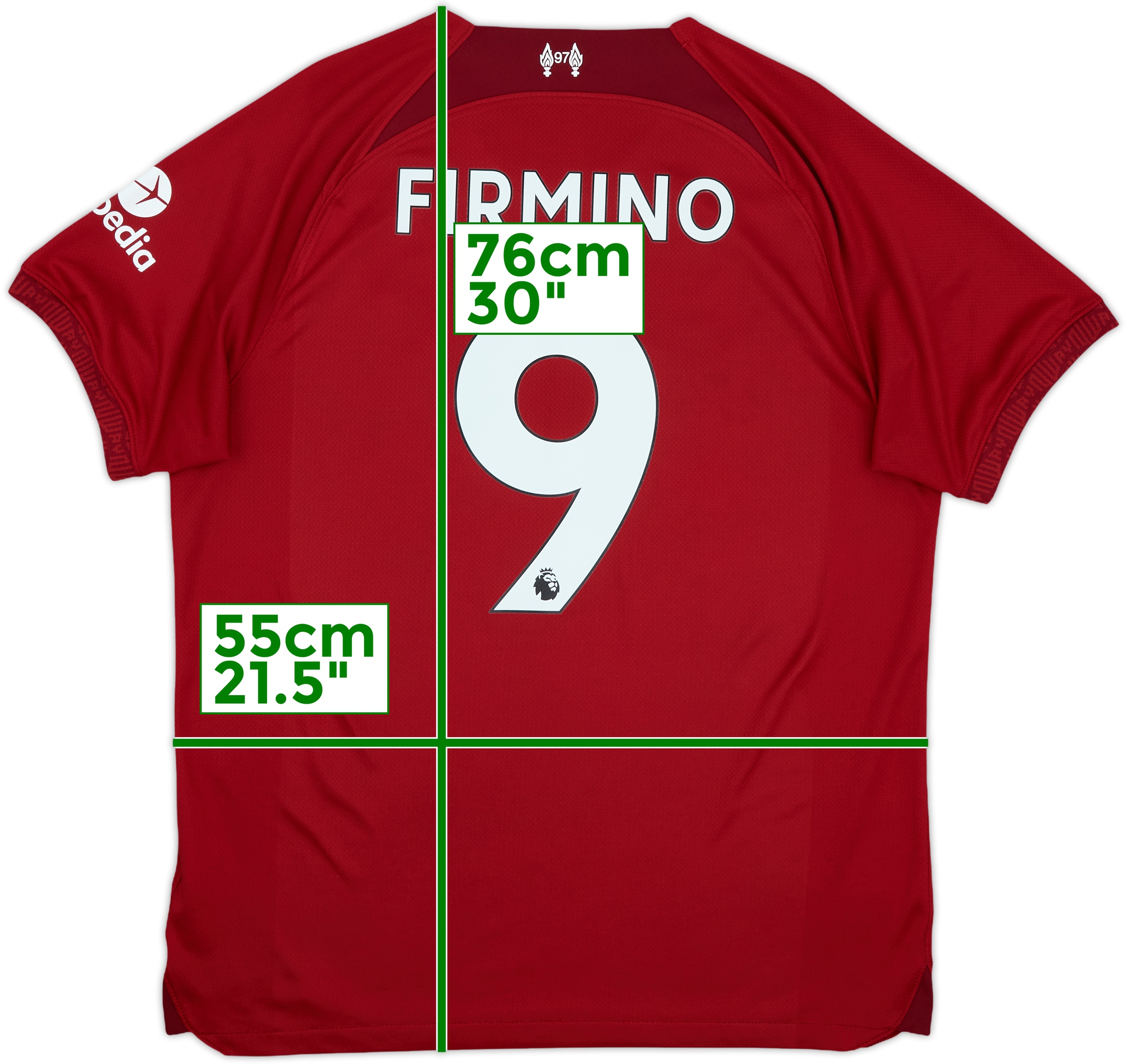 リバプールFC Firmino 9 シャツ XL リバプールFC Firmino 9