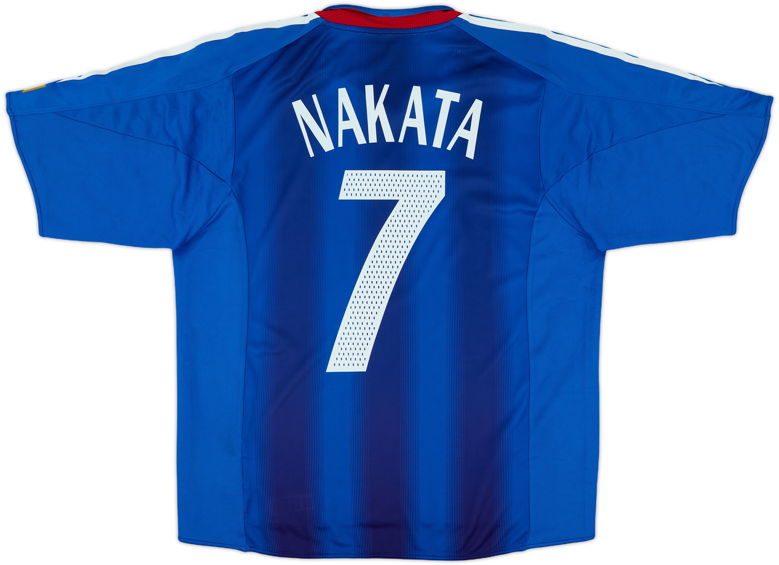 2004-06 Japan Authentic Home Shirt Nakata #7 - 8/10 - (M)